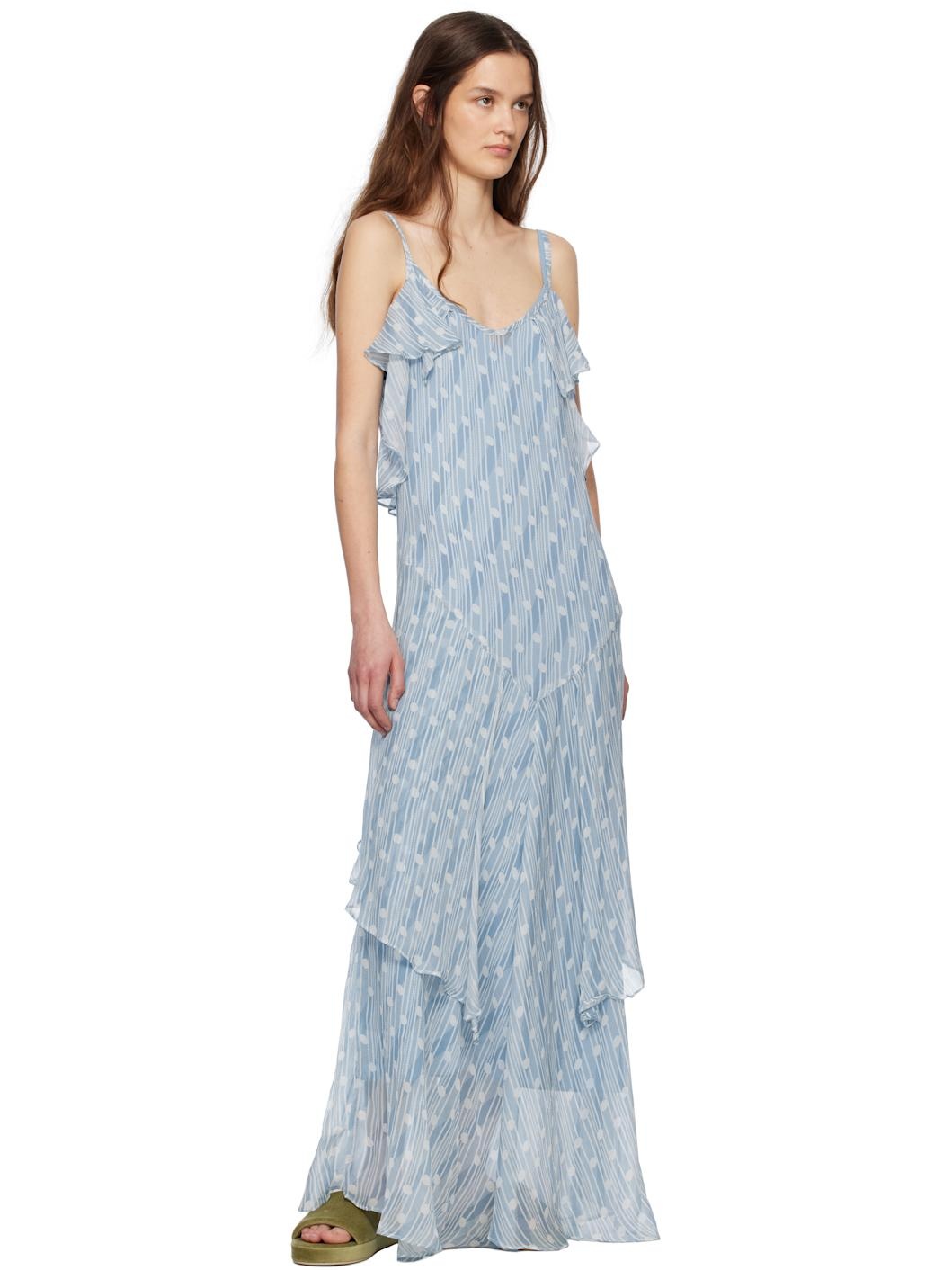 Blue Meridian Maxi Dress - 4