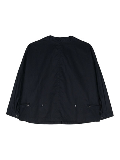 Aspesi cutaway collar cotton shirt outlook