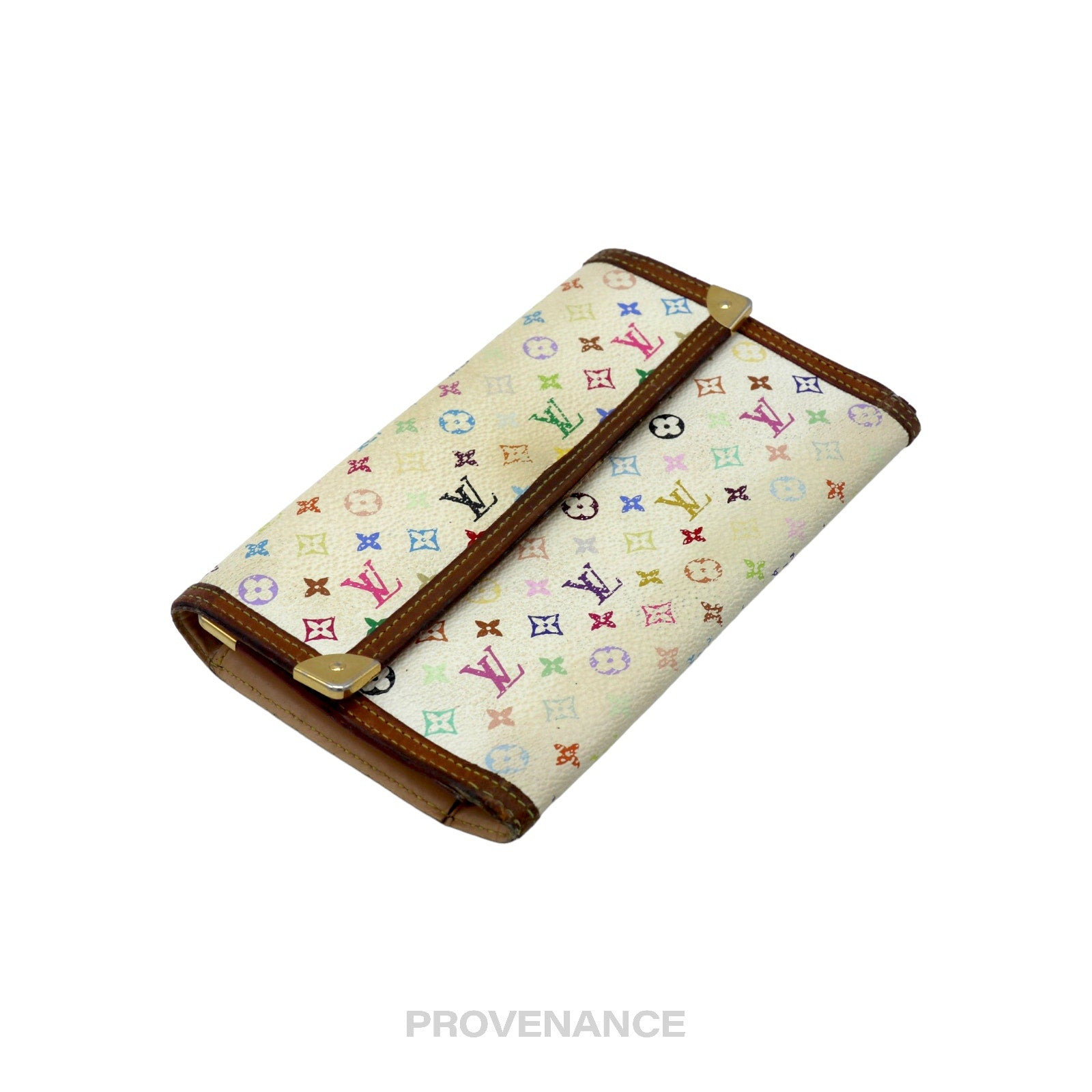 Louis Vuitton International Wallet - Monogram Multicolore White - 4