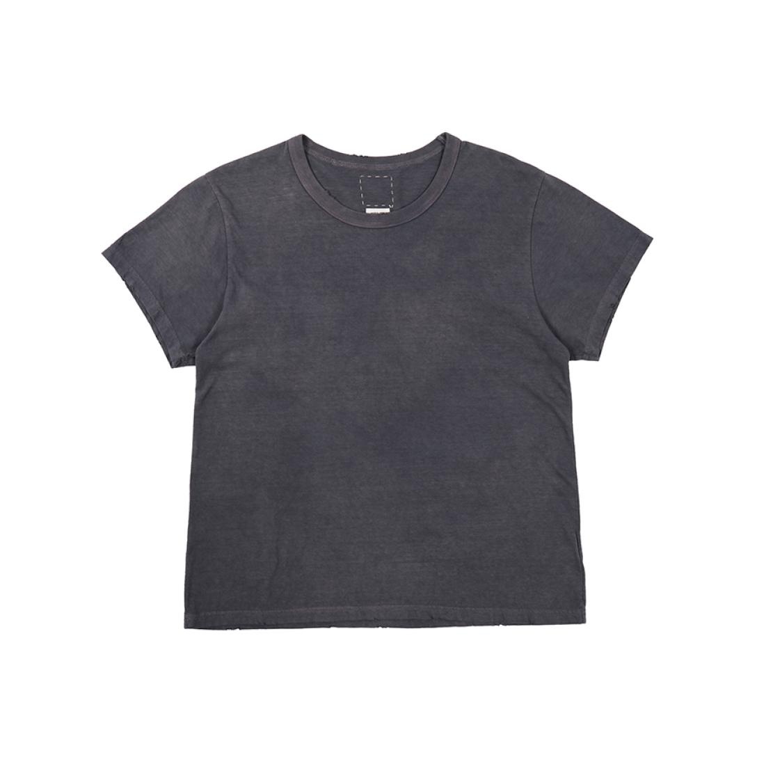 A-LINE TEE S/S (UNEVEN DYE) NAVY - 1