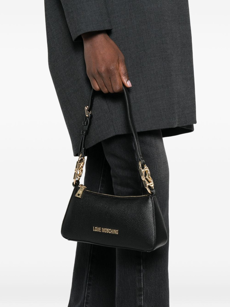 Moschino logo-lettering shoulder bag outlook