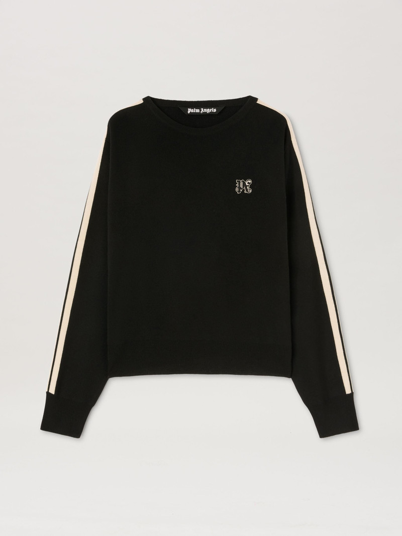Monogram Track Sweater 1