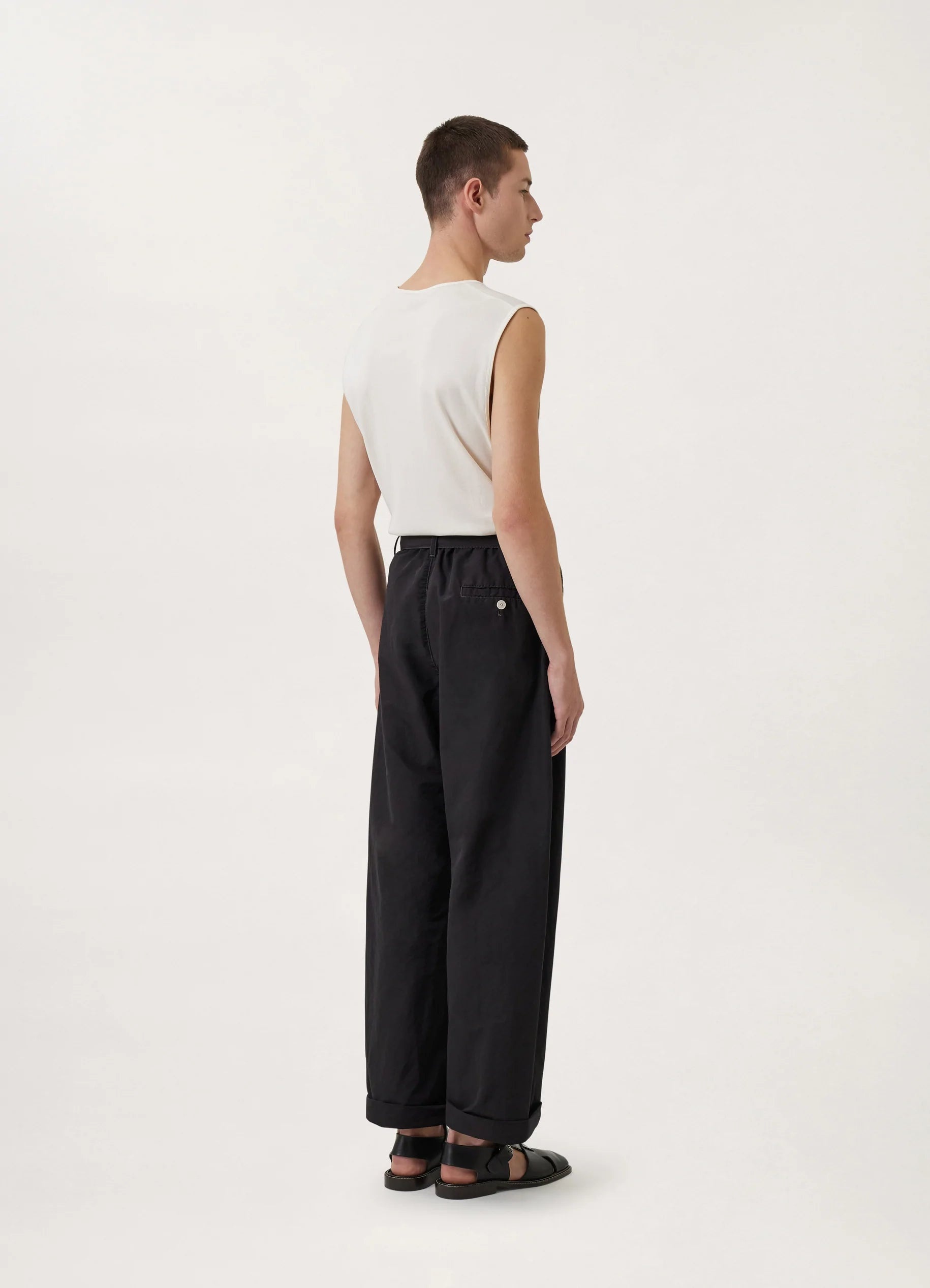 BELTED EASY PANTS
POLYAMIDE LINEN COTTON - 5