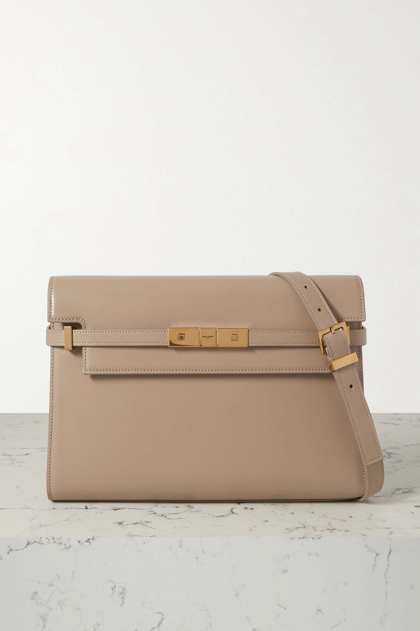 Manhattan leather shoulder bag - 1