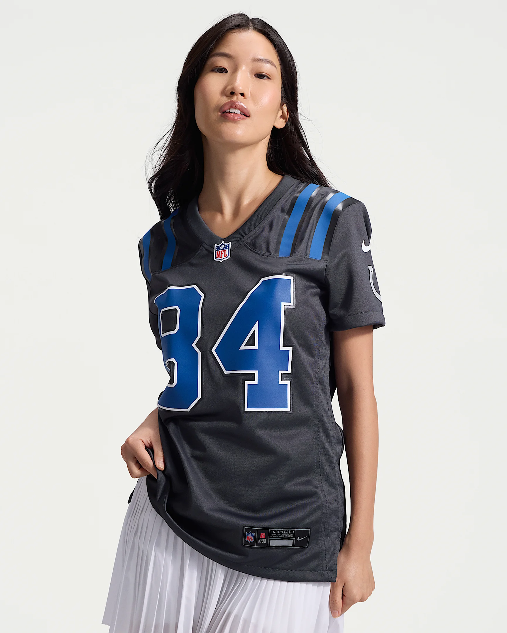 Tyler Warren Indianapolis Colts Rivalries Collection Women's Nike NFL Game Jersey - 1