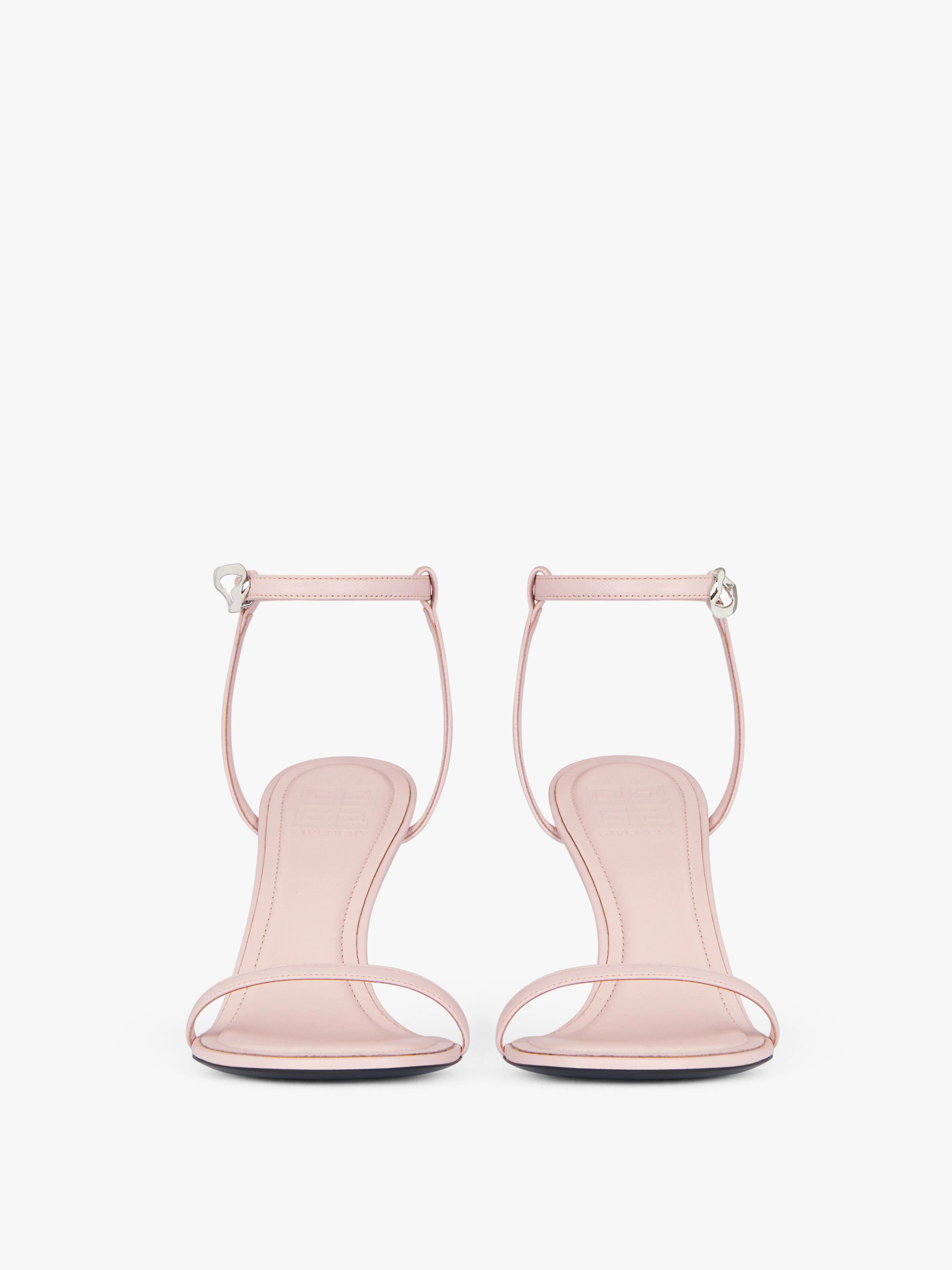 G CUBE SANDALS IN LEATHER - 2