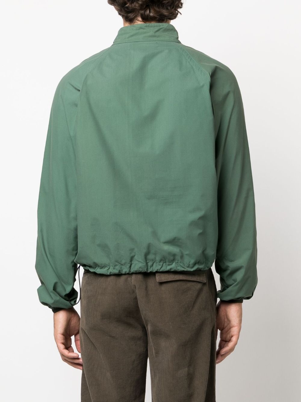 stand-up collar windbreaker jacket - 4