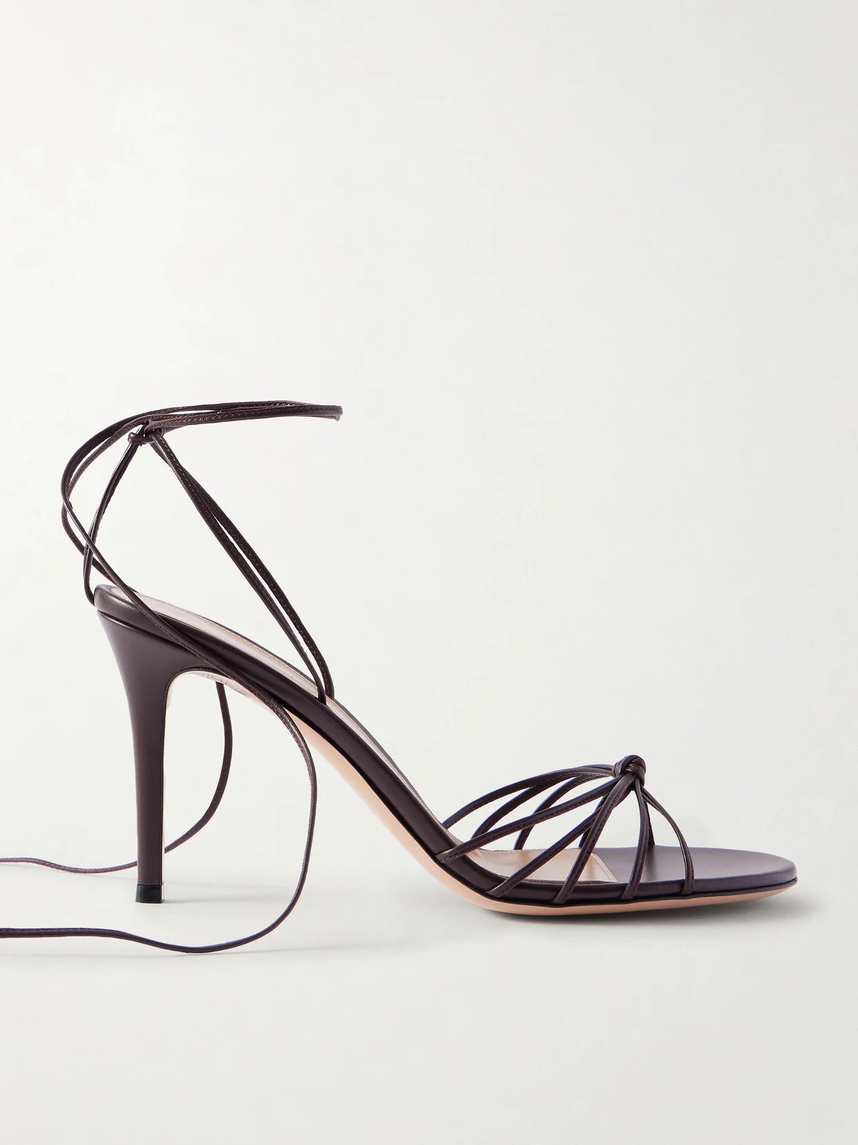Gwyneth 85 Leather Sandals - 1