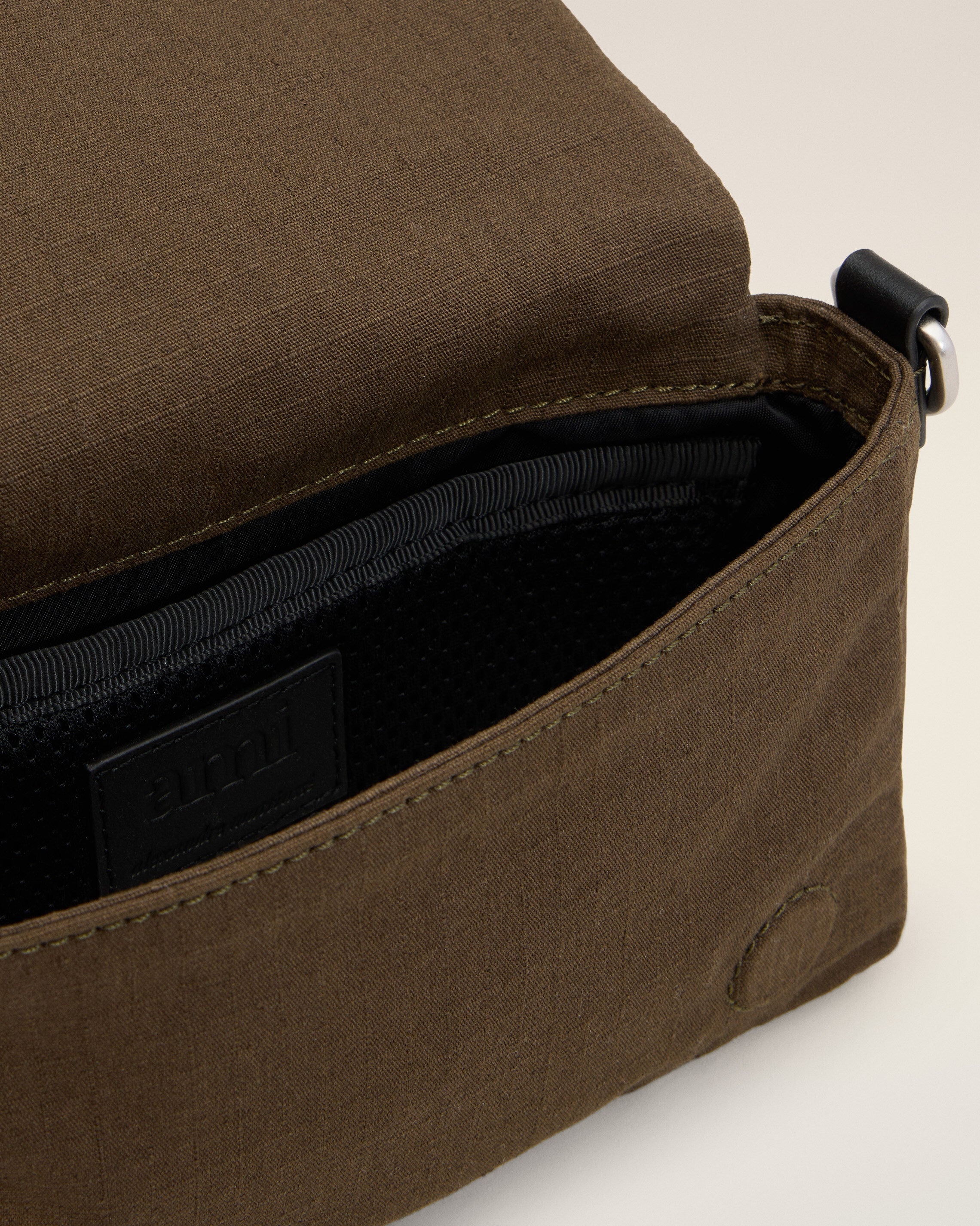 GREEN CANVAS AMI DE COEUR LUNCH BOX BAG - 6
