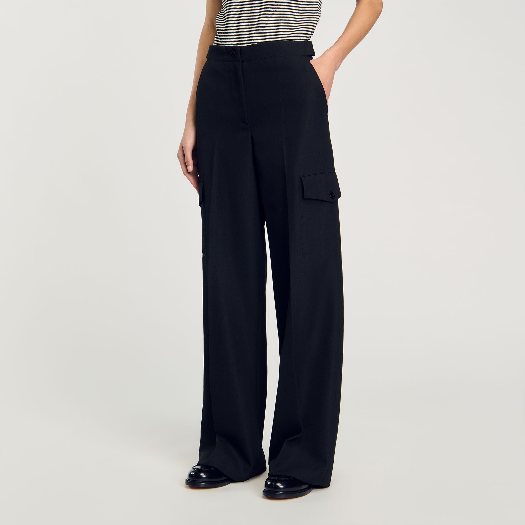 WIDE-LEG TROUSERS - 5
