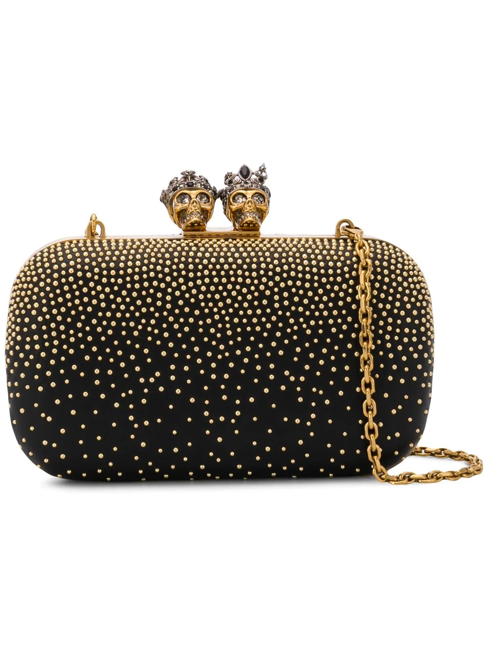 Queen & King embellished clutch - 1