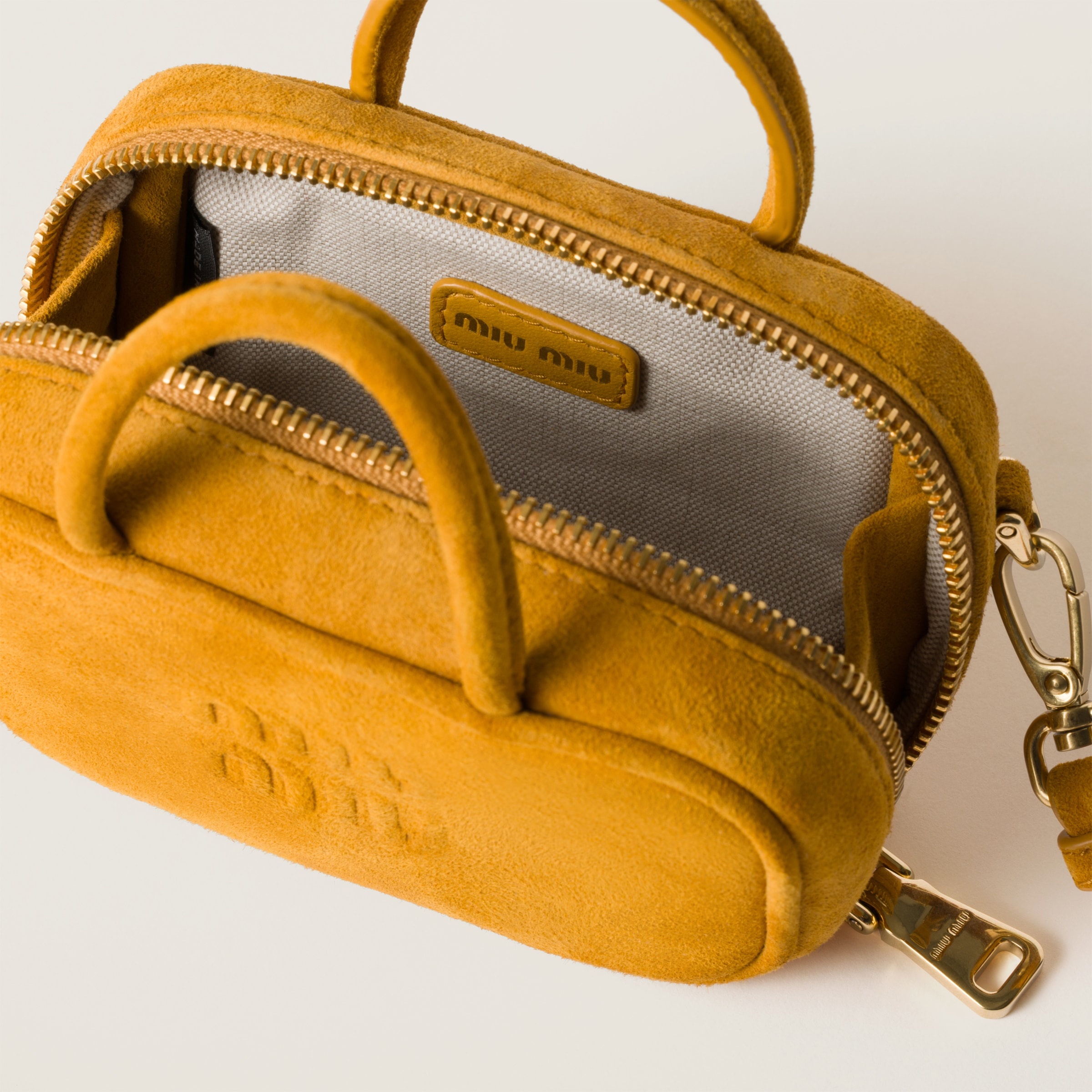 Beau suede micro-bag 4