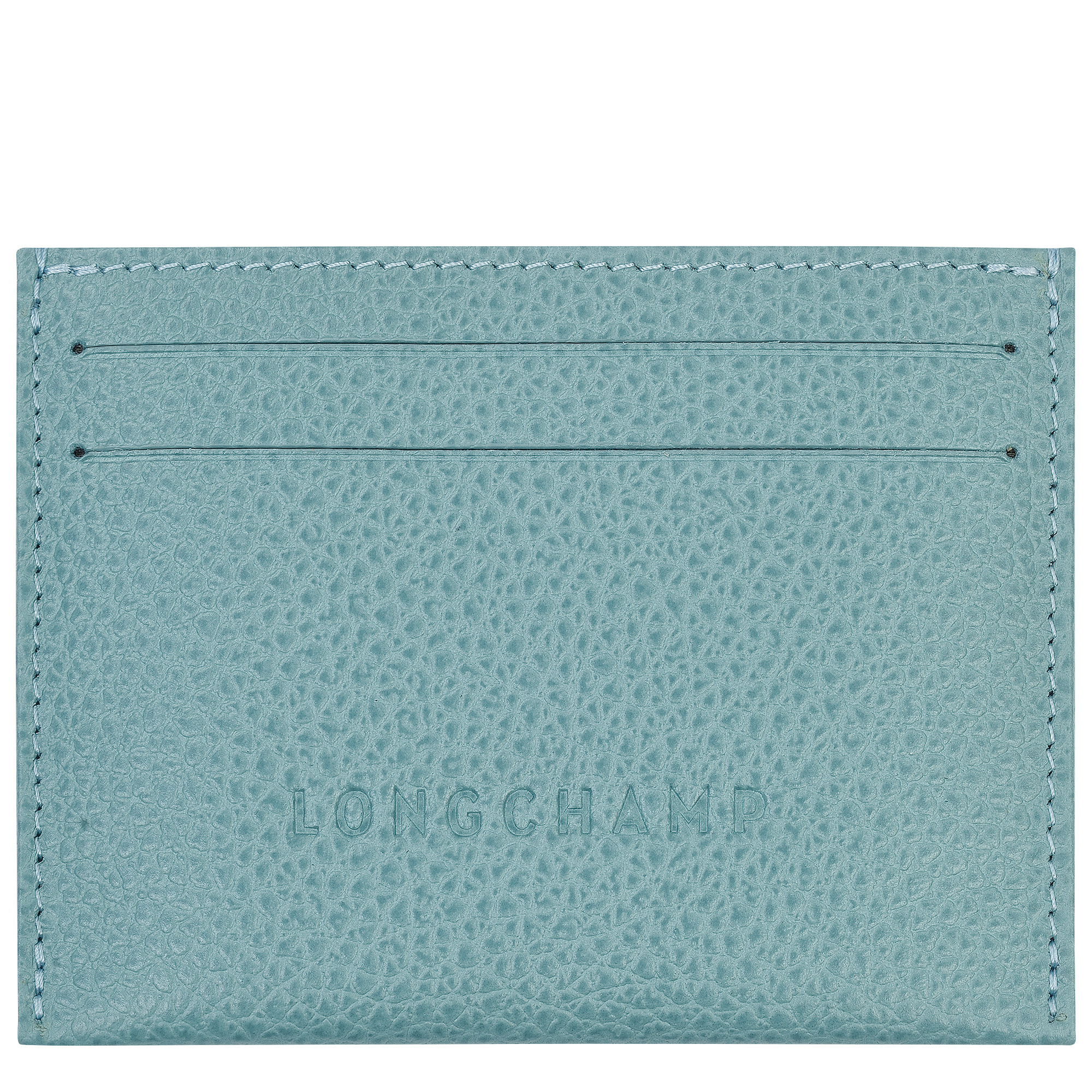 Le Foulonné Cardholder Eucalyptus - Leather - 1