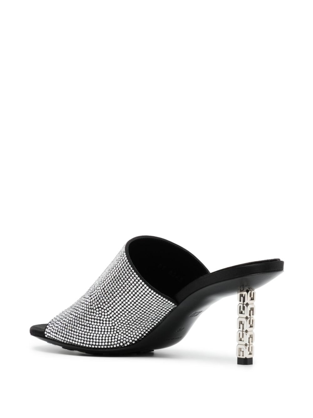 G Cube 70mm rhinestone-embellished mules - 3