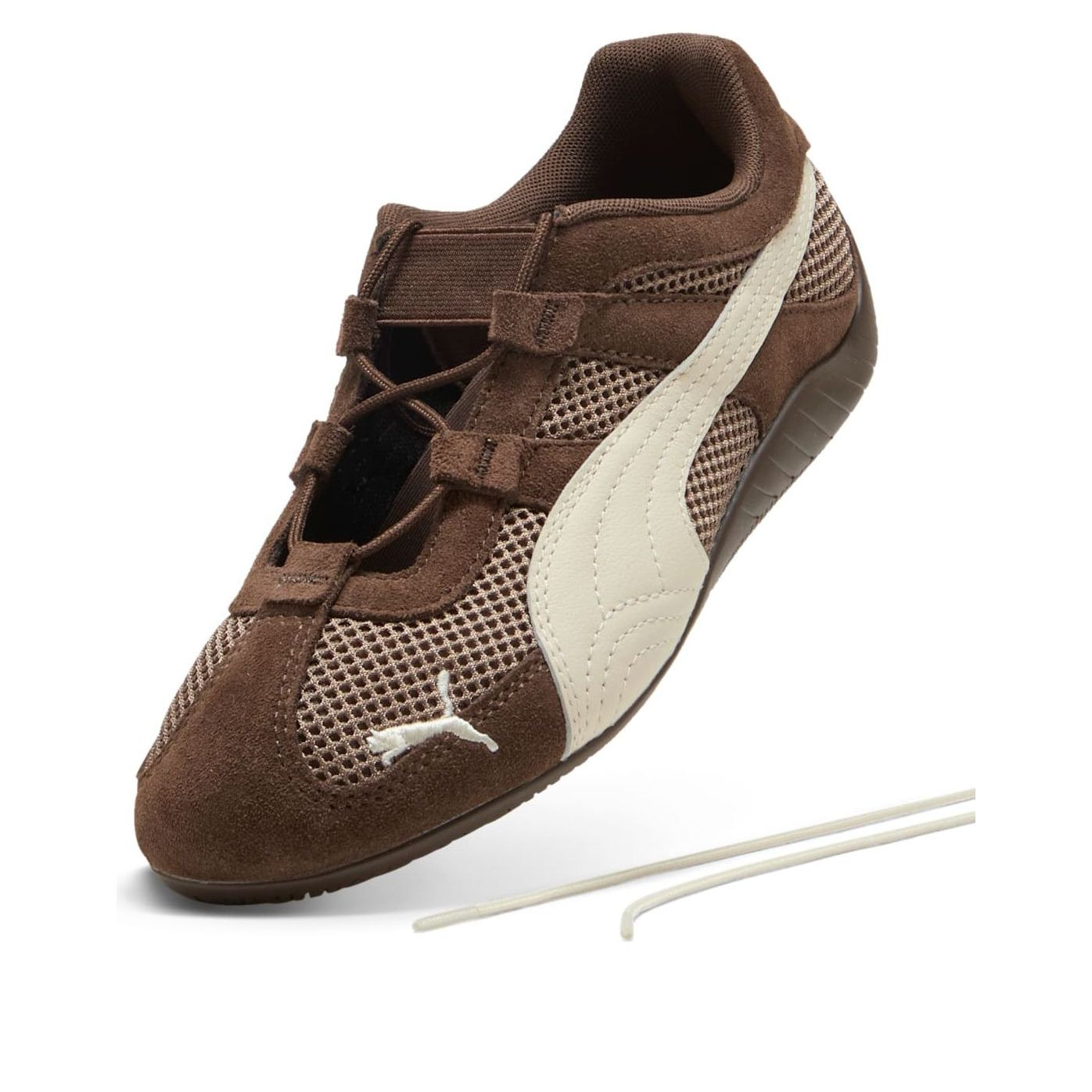 (WMNS) PUMA Speedcat Go 'Chocolate Alpine Snow' 403589-08 - 5