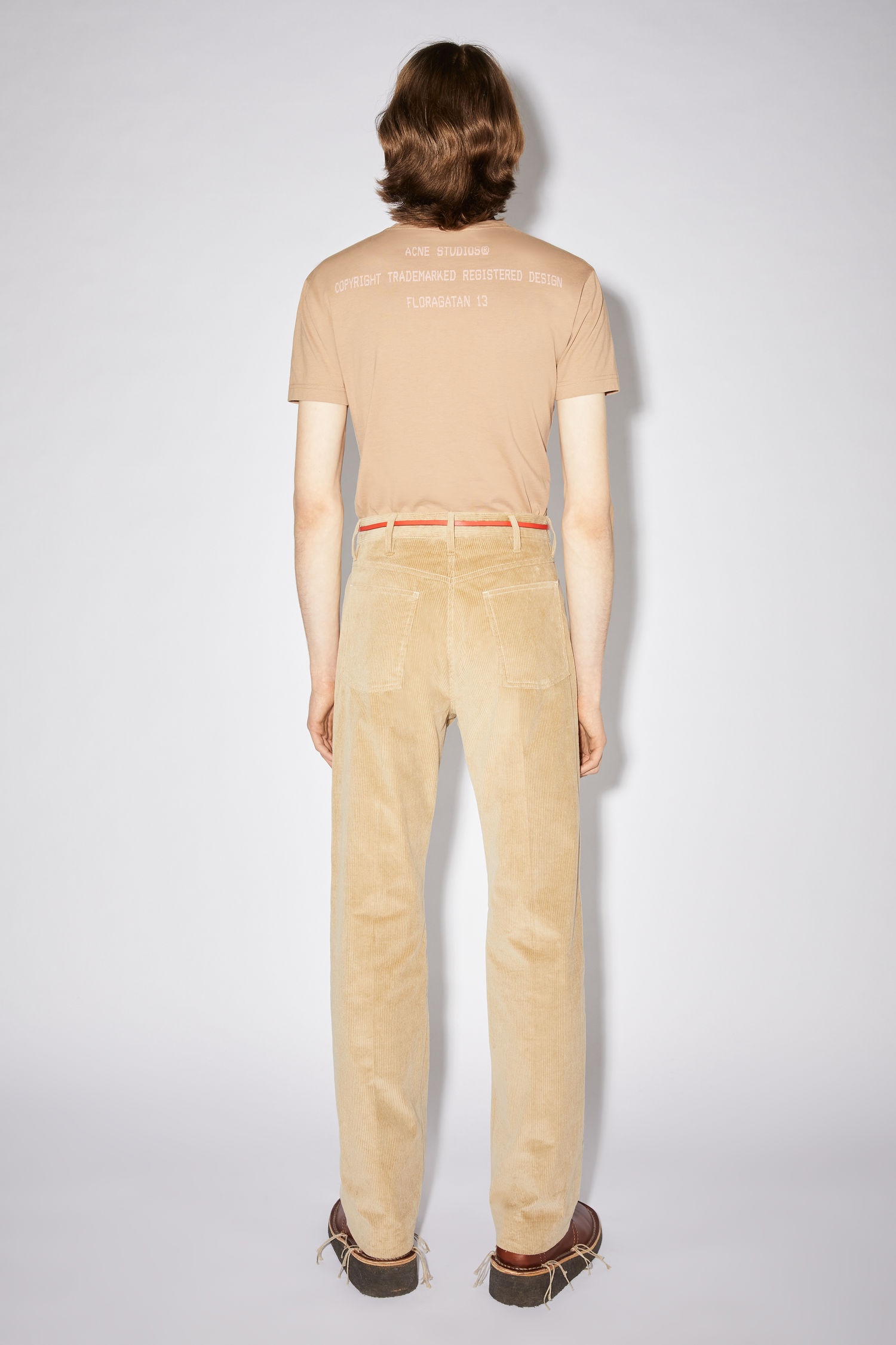 Corduroy trousers - Clay beige - 3