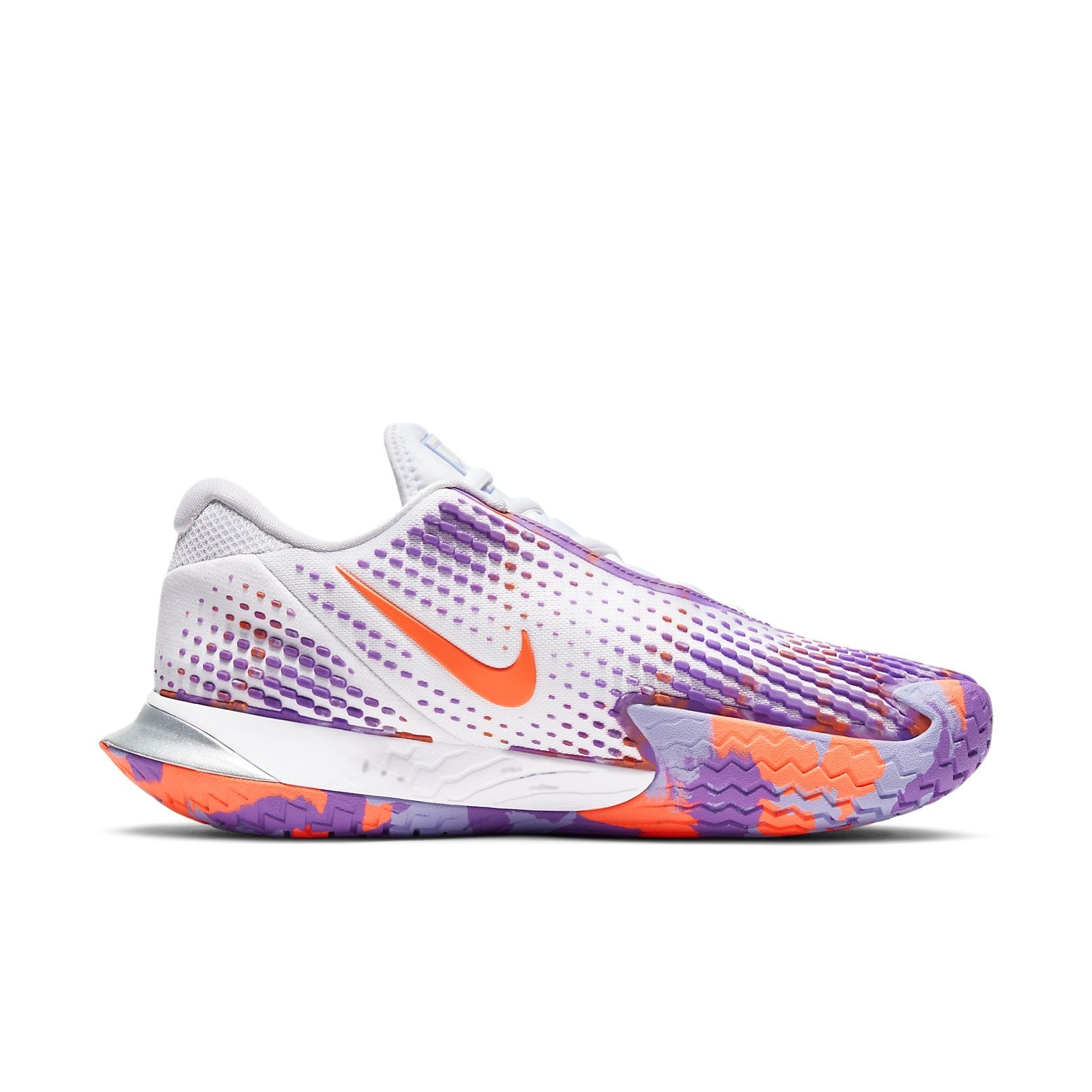 (WMNS) Nike Court Air Zoom Vapor Cage 4 'White Purple Pulse' CD0431-103 - 2