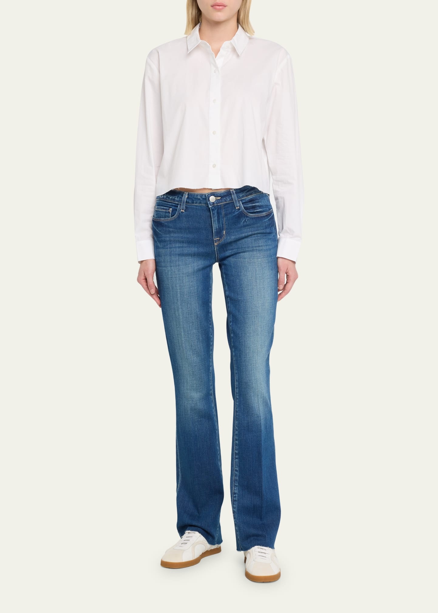 Sneeki Low-Rise Sneaker Straight Jeans - 2