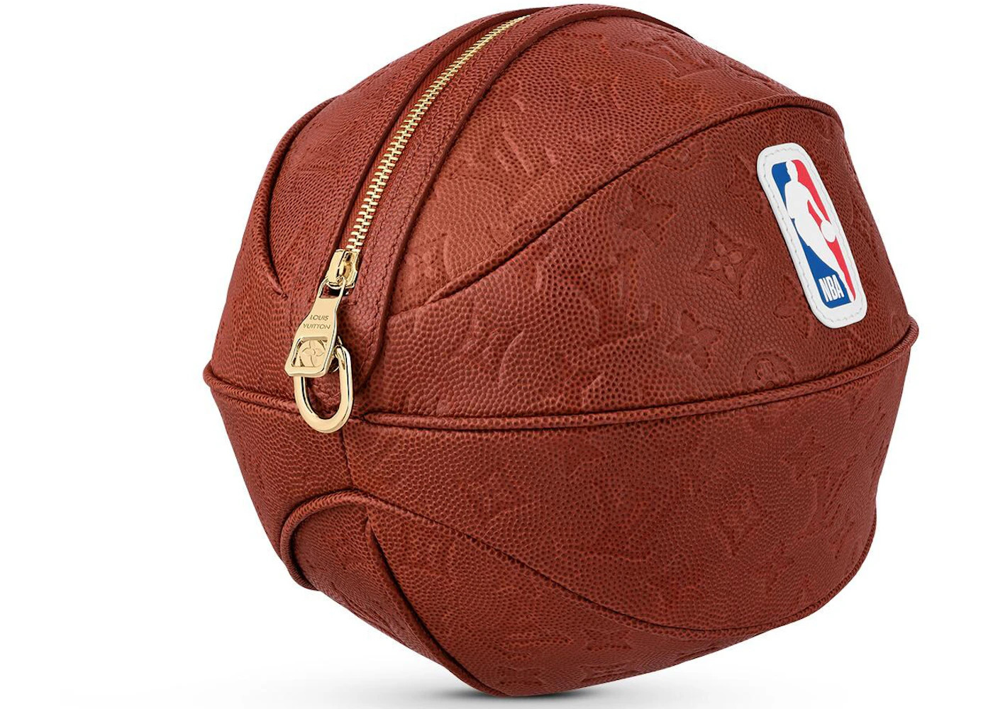 Louis Vuitton x NBA Ball in Basket Ball Grain Leather Black/White - 2