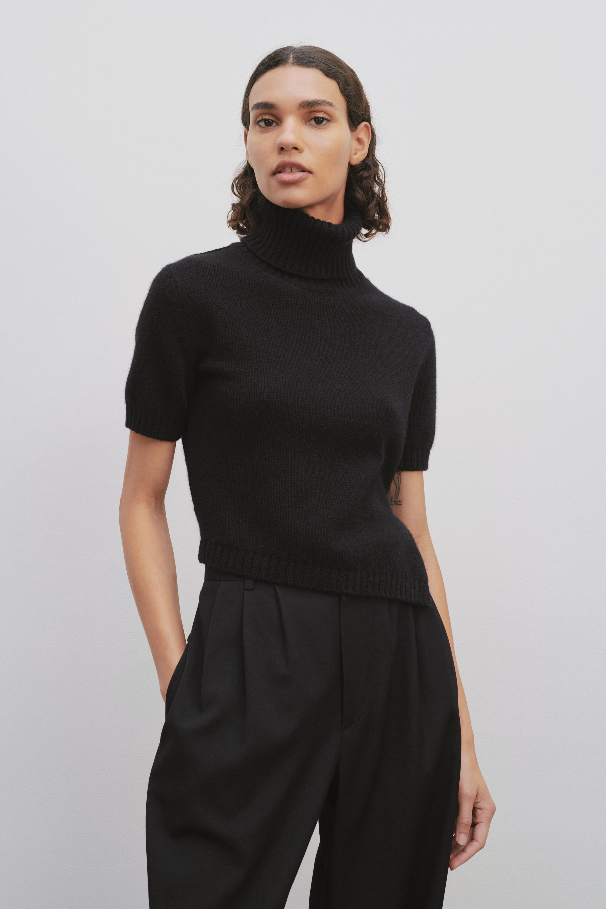 Dria Top in Cashmere and Mohair - 3