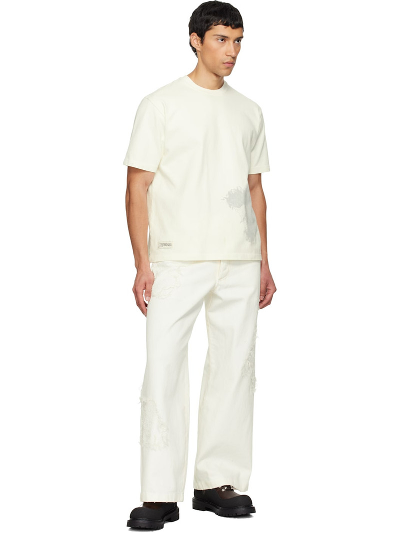 Song for the Mute Off-White TKL Edition Faded Jeans outlook