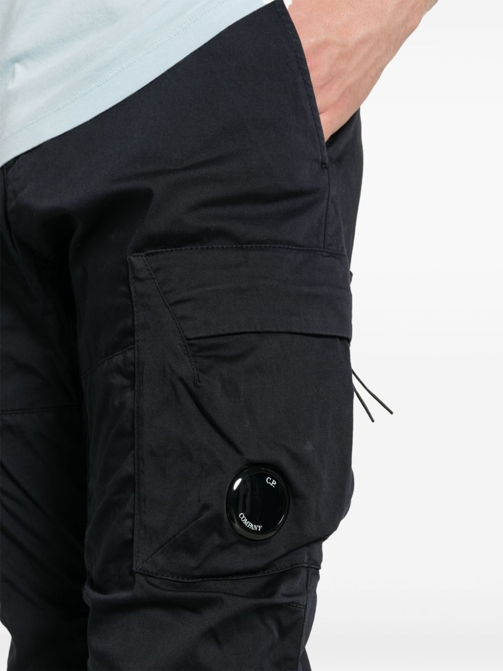 Lens-detail cargo trousers - 5