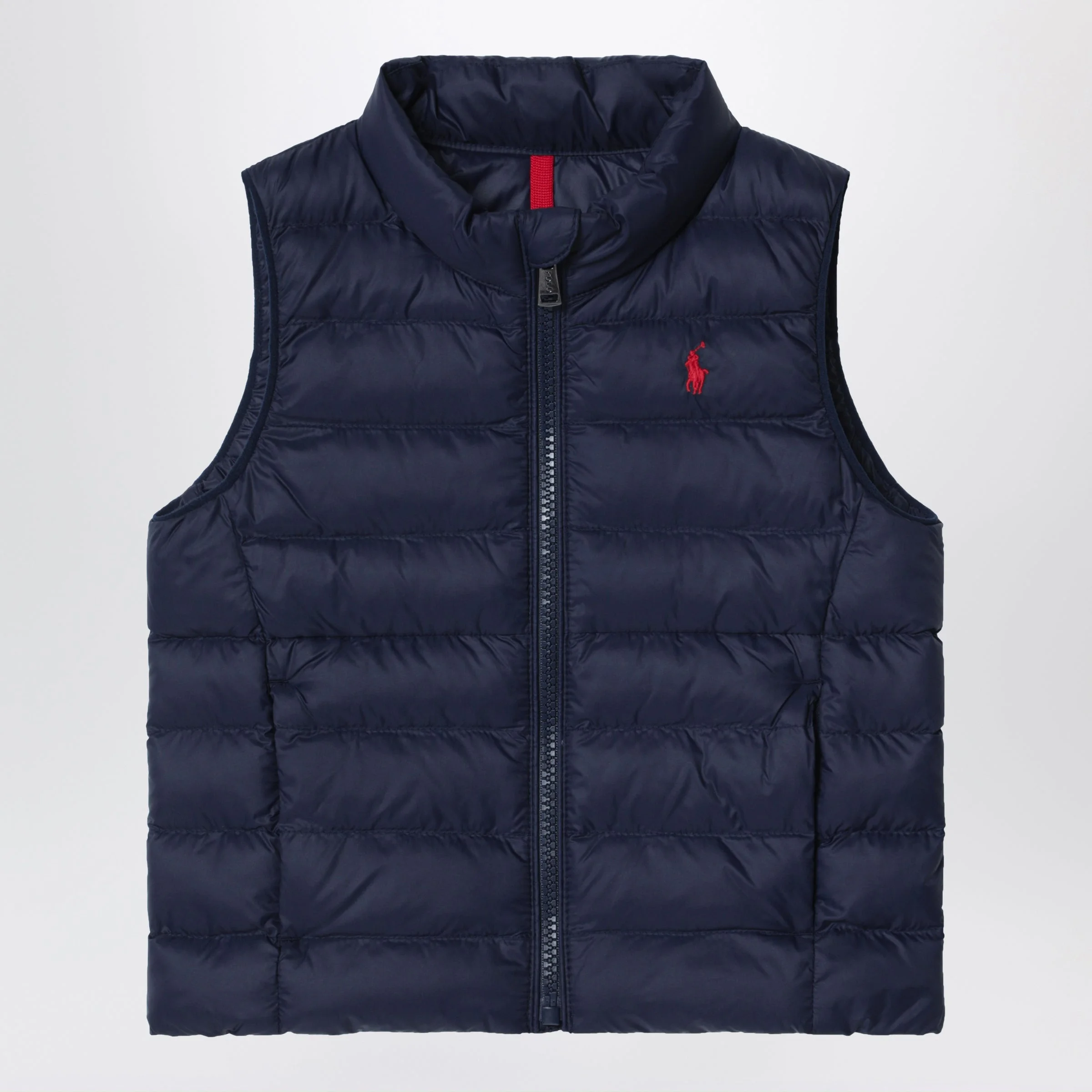 Navy blue P-Layer quilted vest - 1