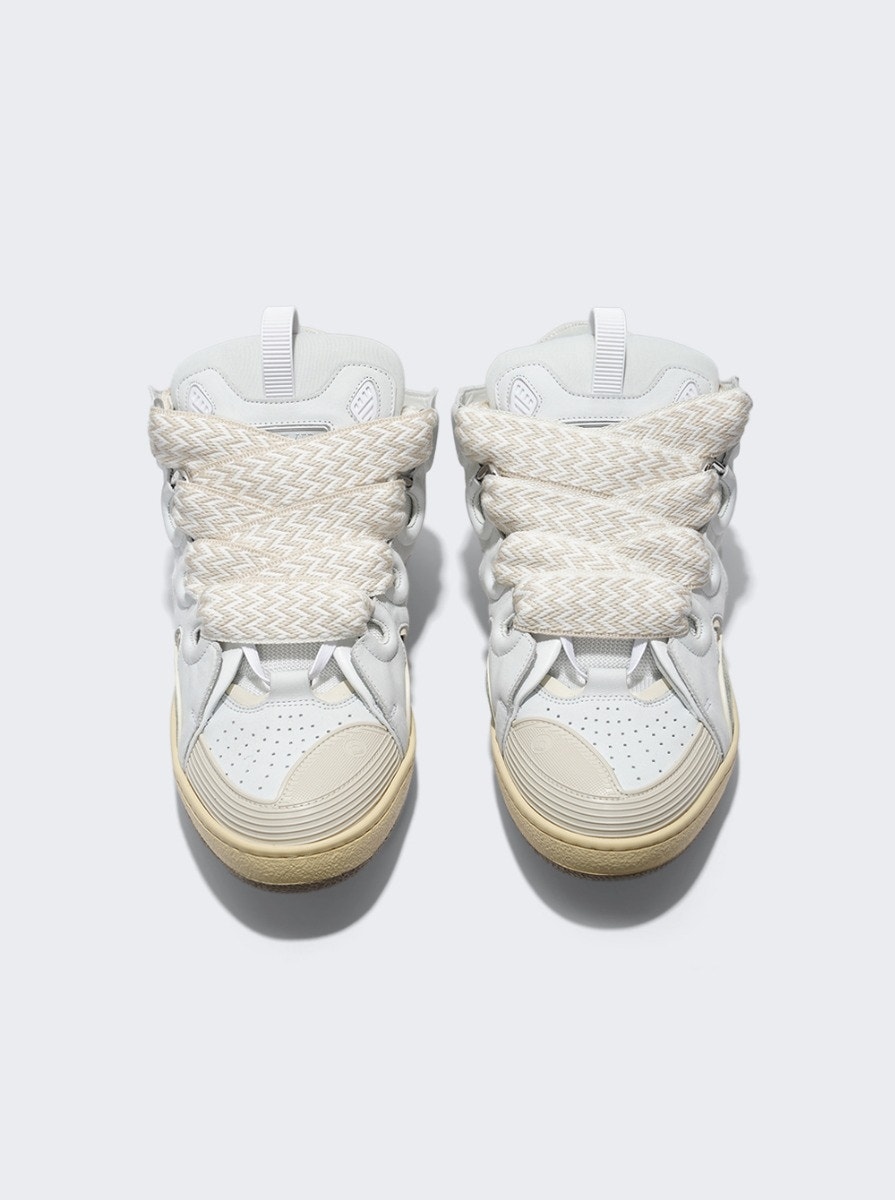 Exclusive Curb Sneakers White And Jade - 5