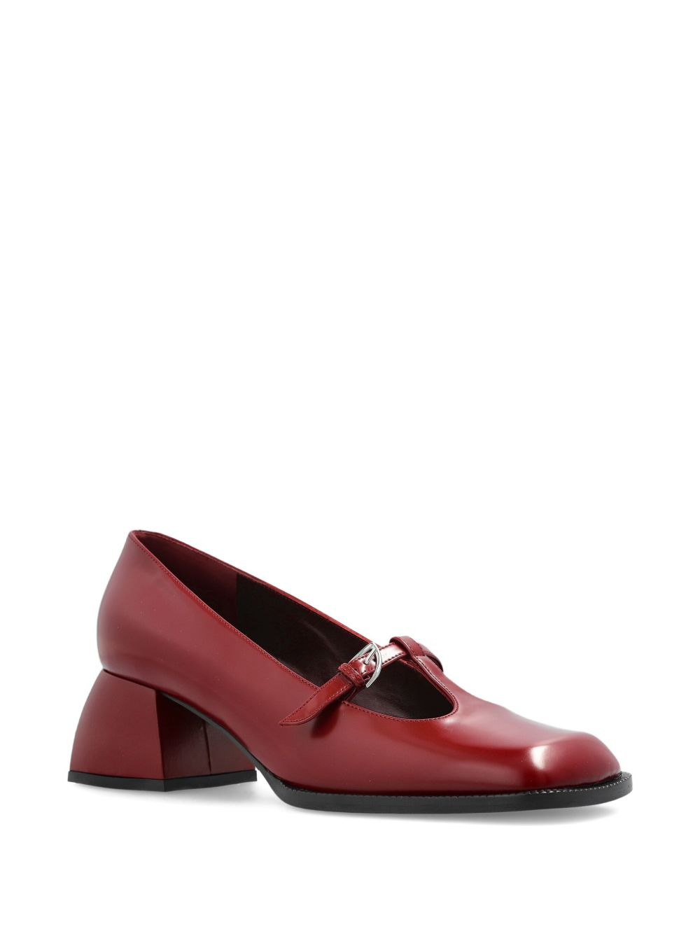 T-bar block-heel pumps - 2