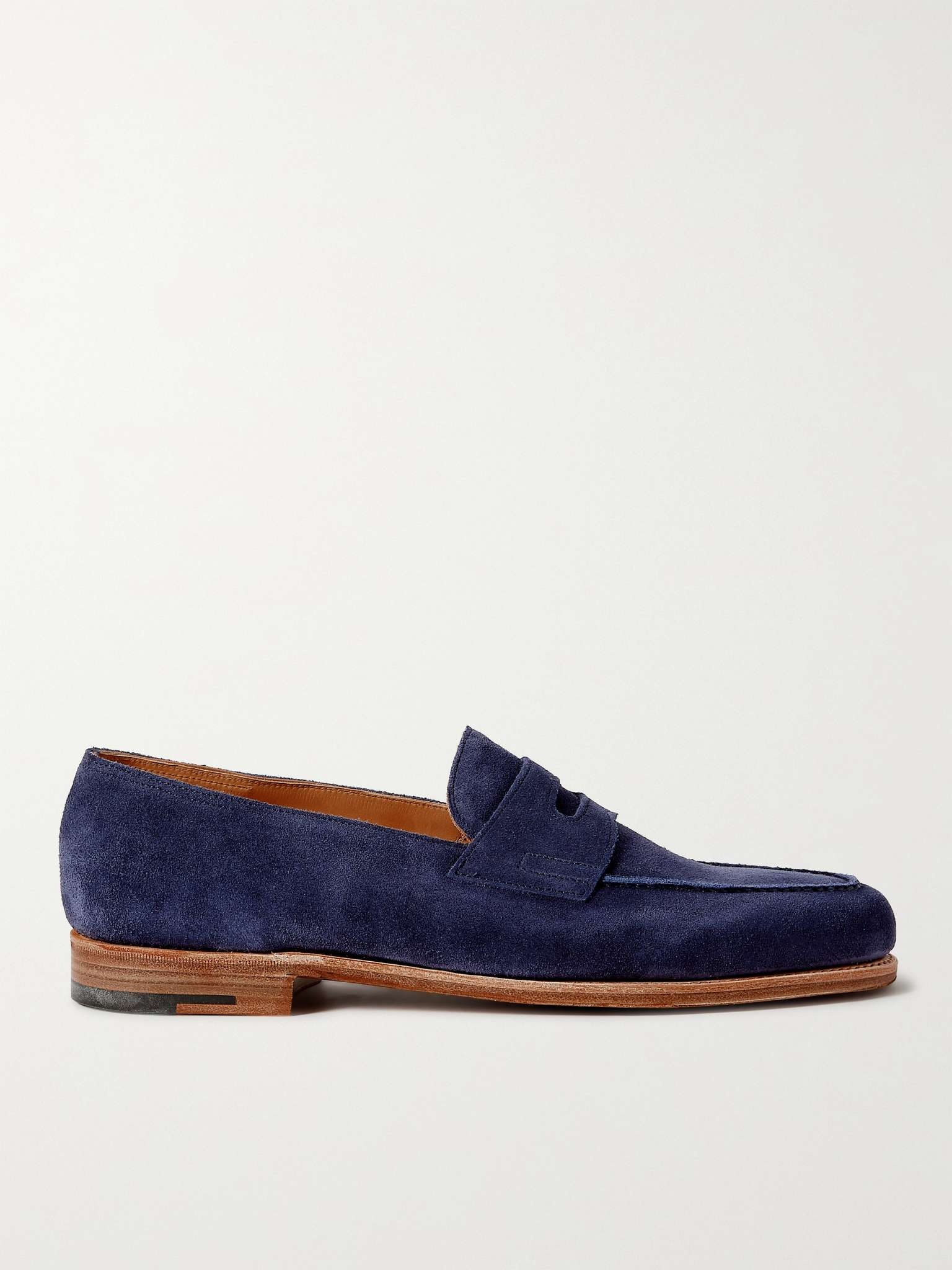 Lopez Suede Penny Loafers - 1