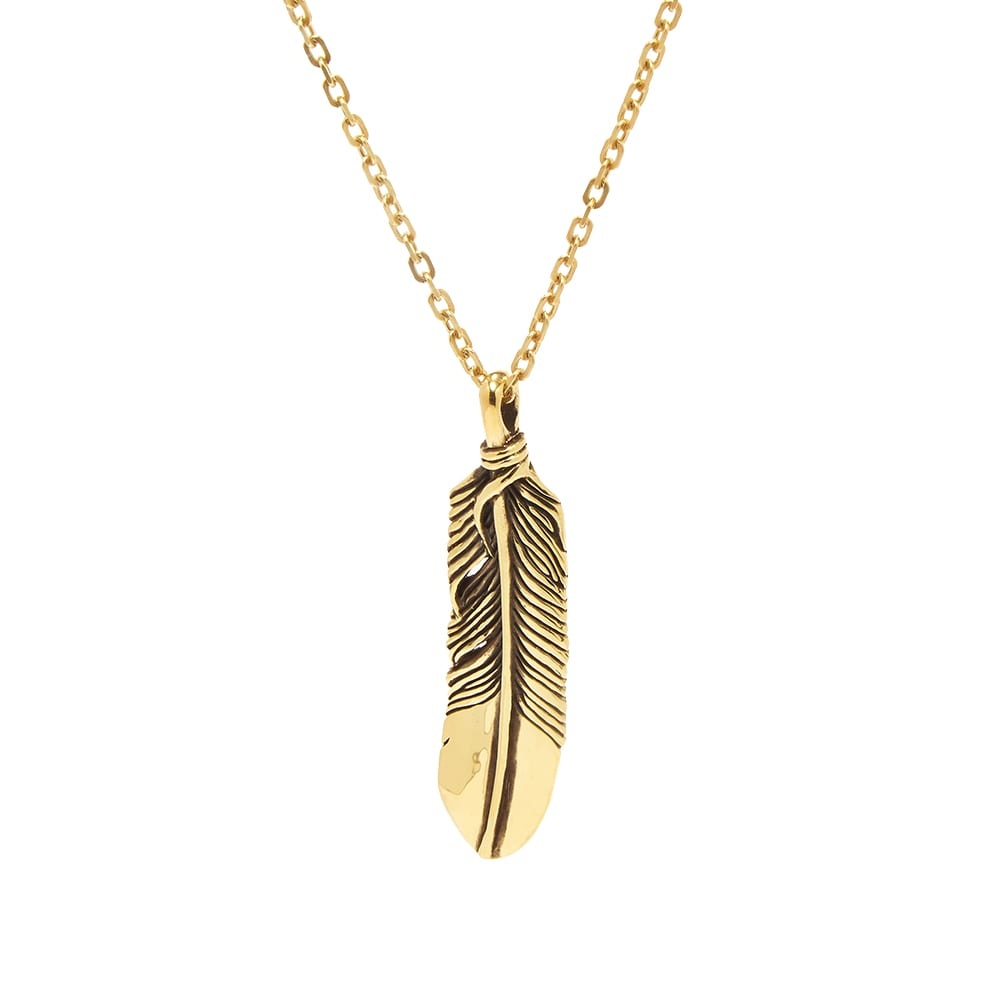 Ambush Feather Charm Necklace - 2