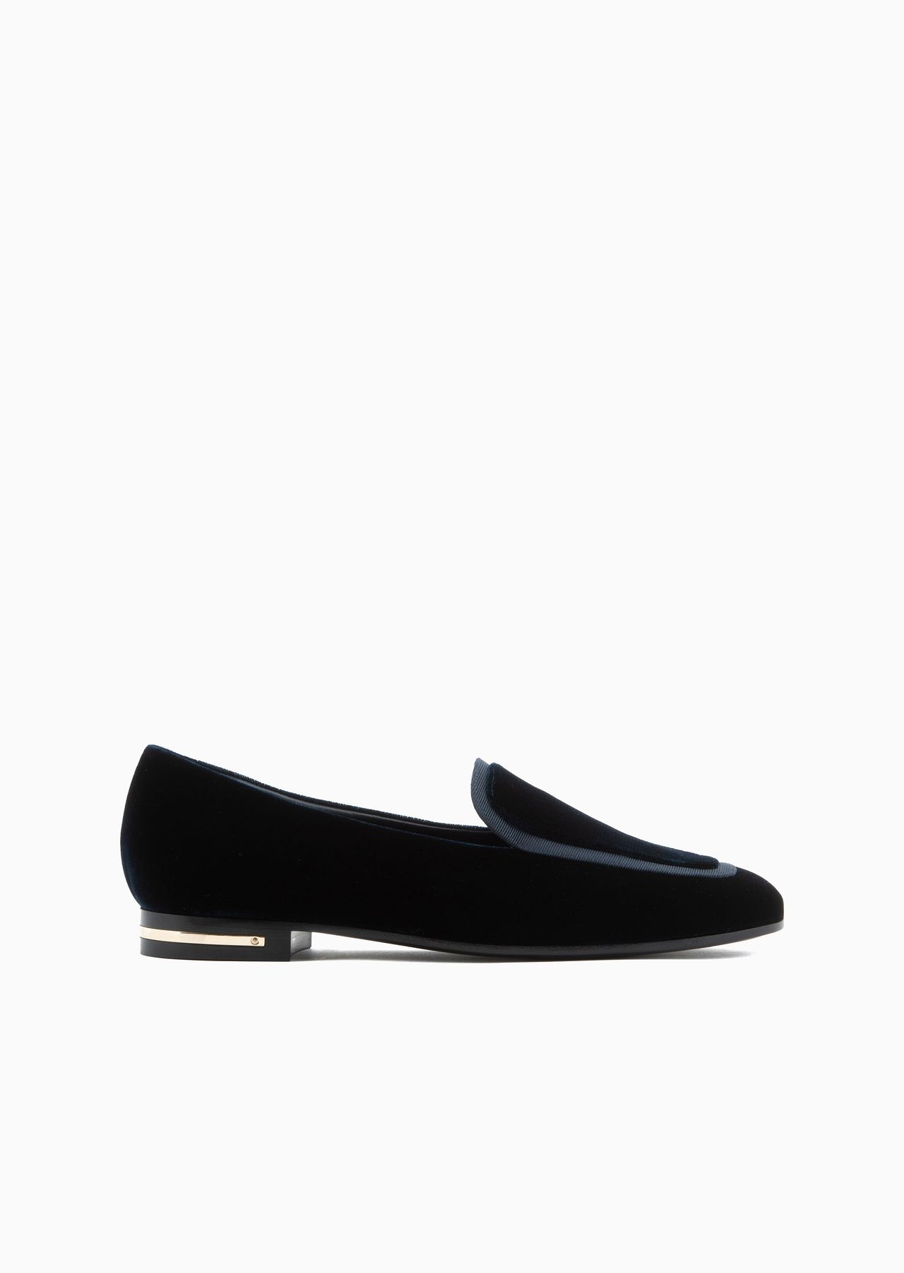 Velvet loafers - 1