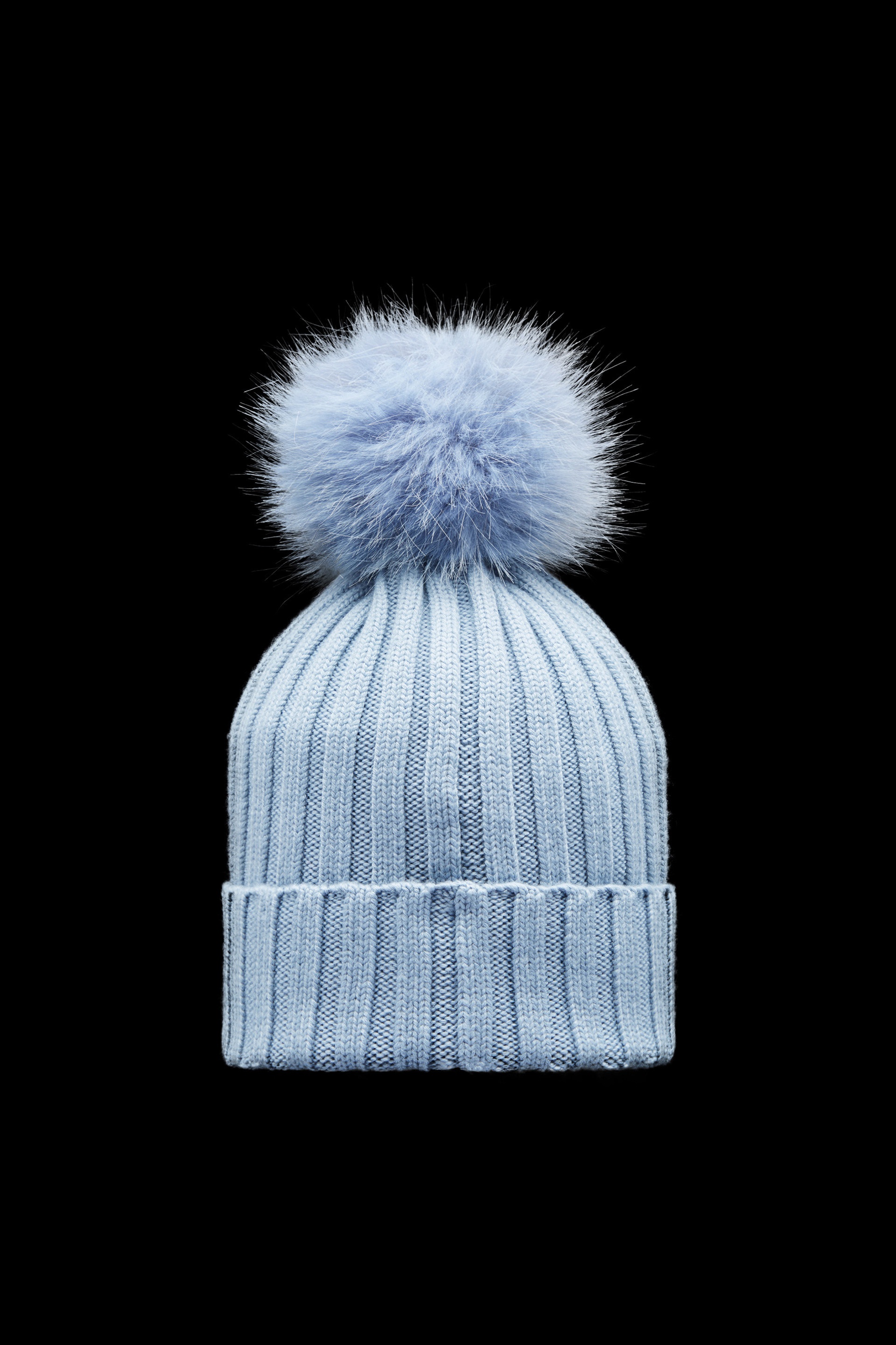 Wool Beanie with Pom Pom - 4