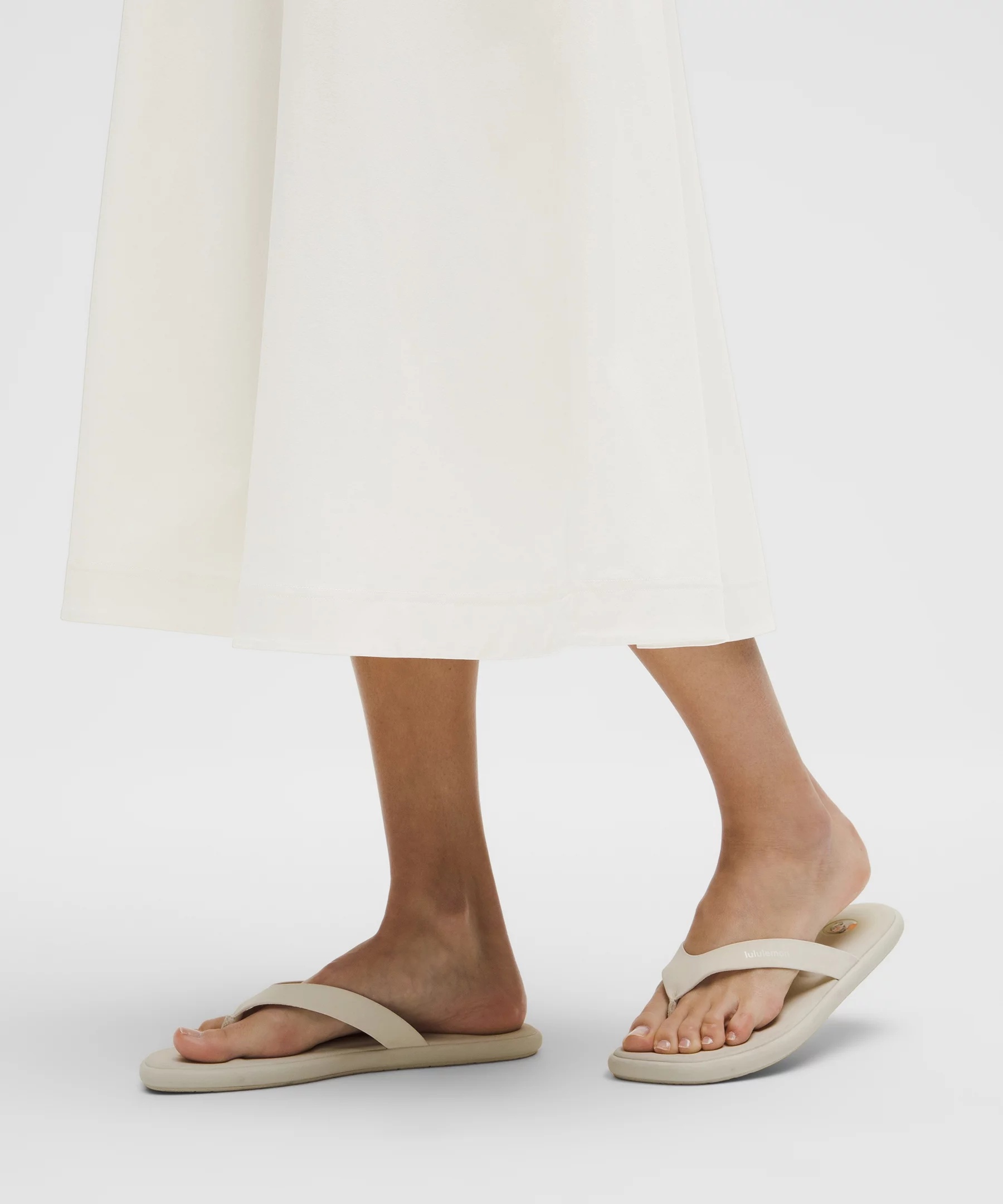 Stretch Woven Ruffle-Waist Midi Skirt - 7