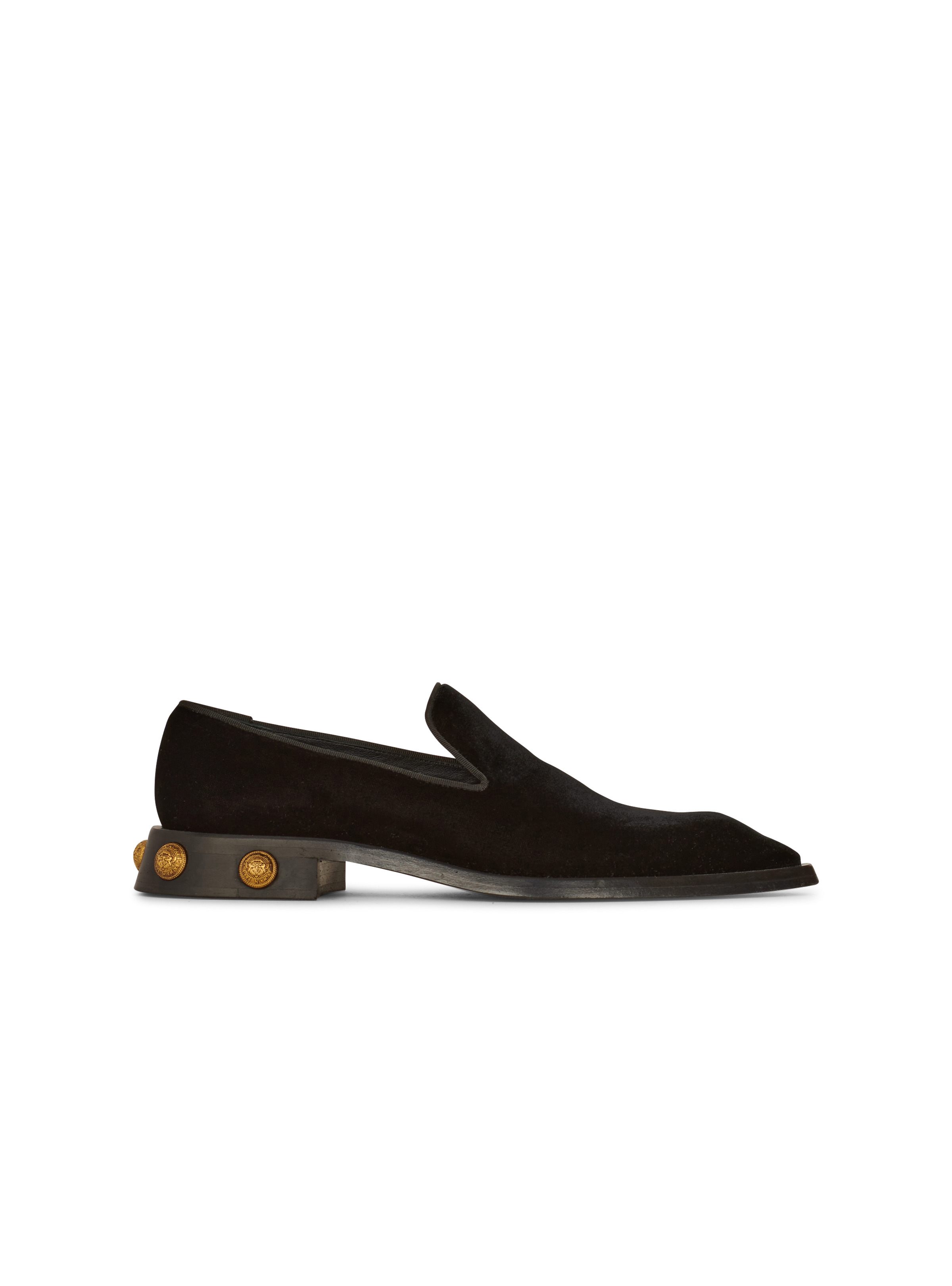 Velvet Coin loafers - 1