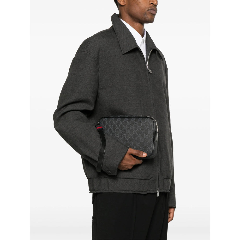 Gucci Black Clutch Bags Men - 4