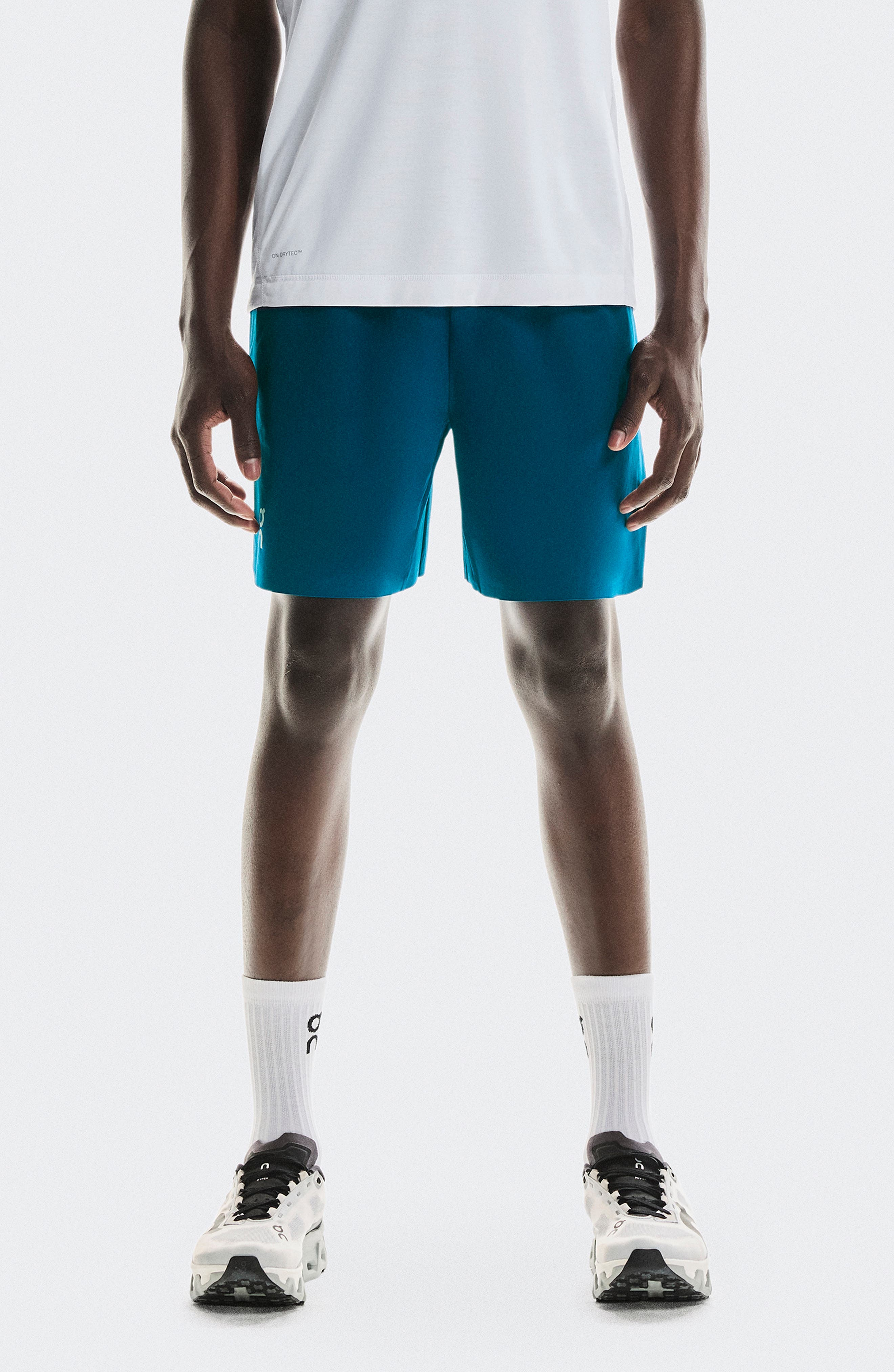 On Training Shorts in Tempest at Nordstrom - 1