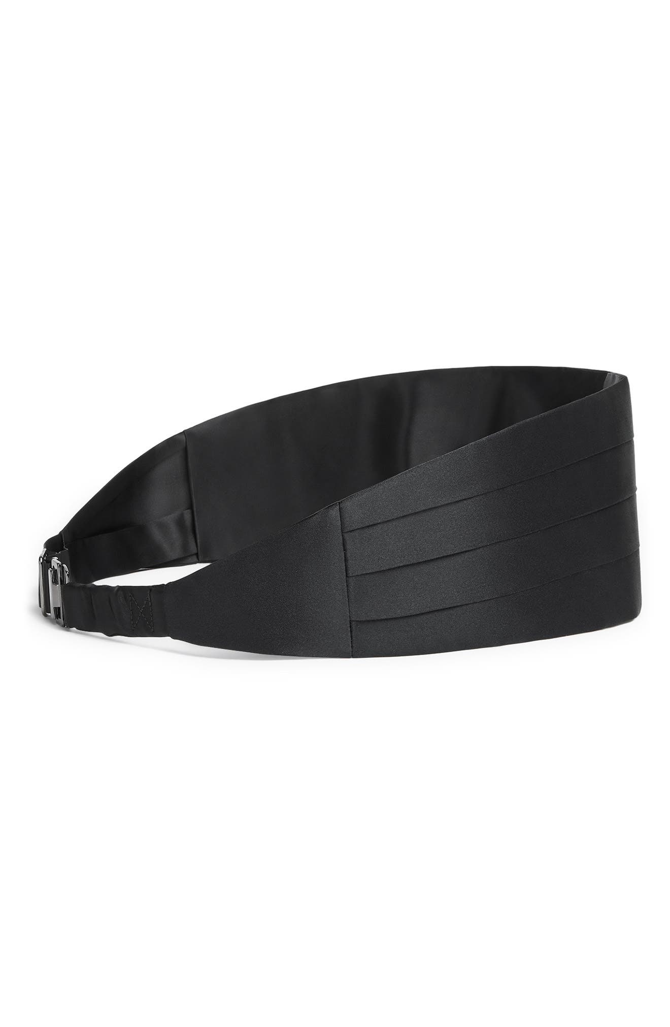 Pleated Silk Cummerbund - 2