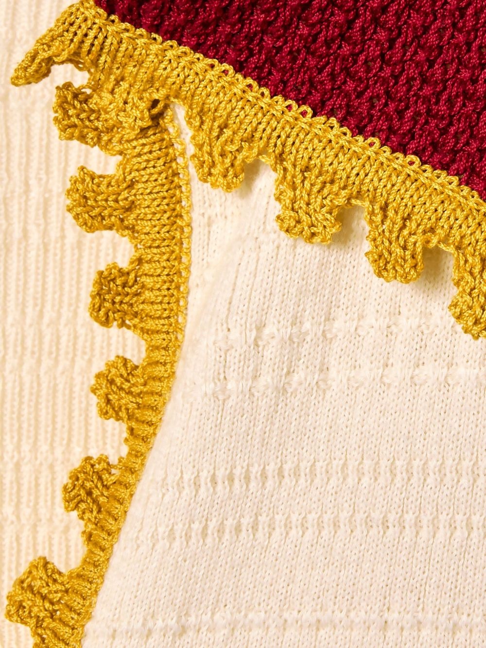 cotton-cashmere knitted top - 4