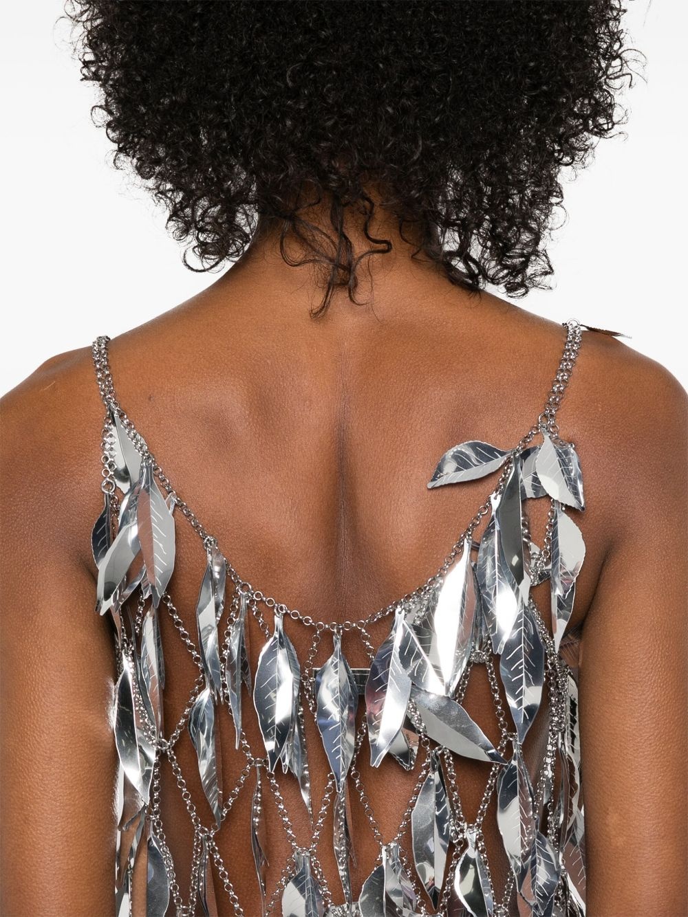 chainmail scoop-neck top - 5
