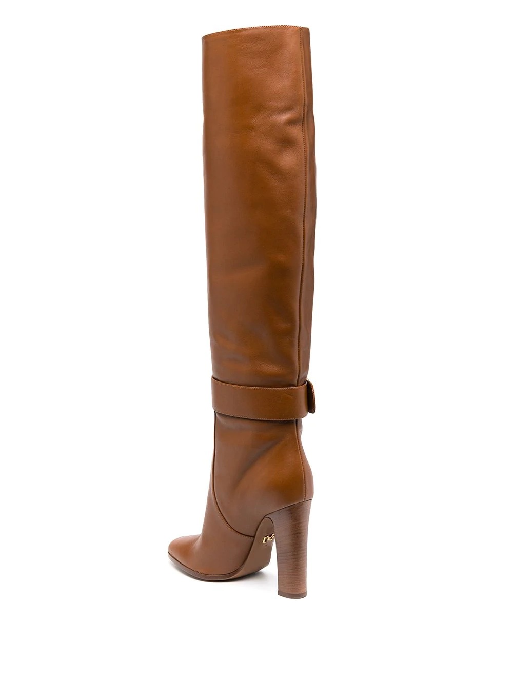 block heel knee-high boots - 3