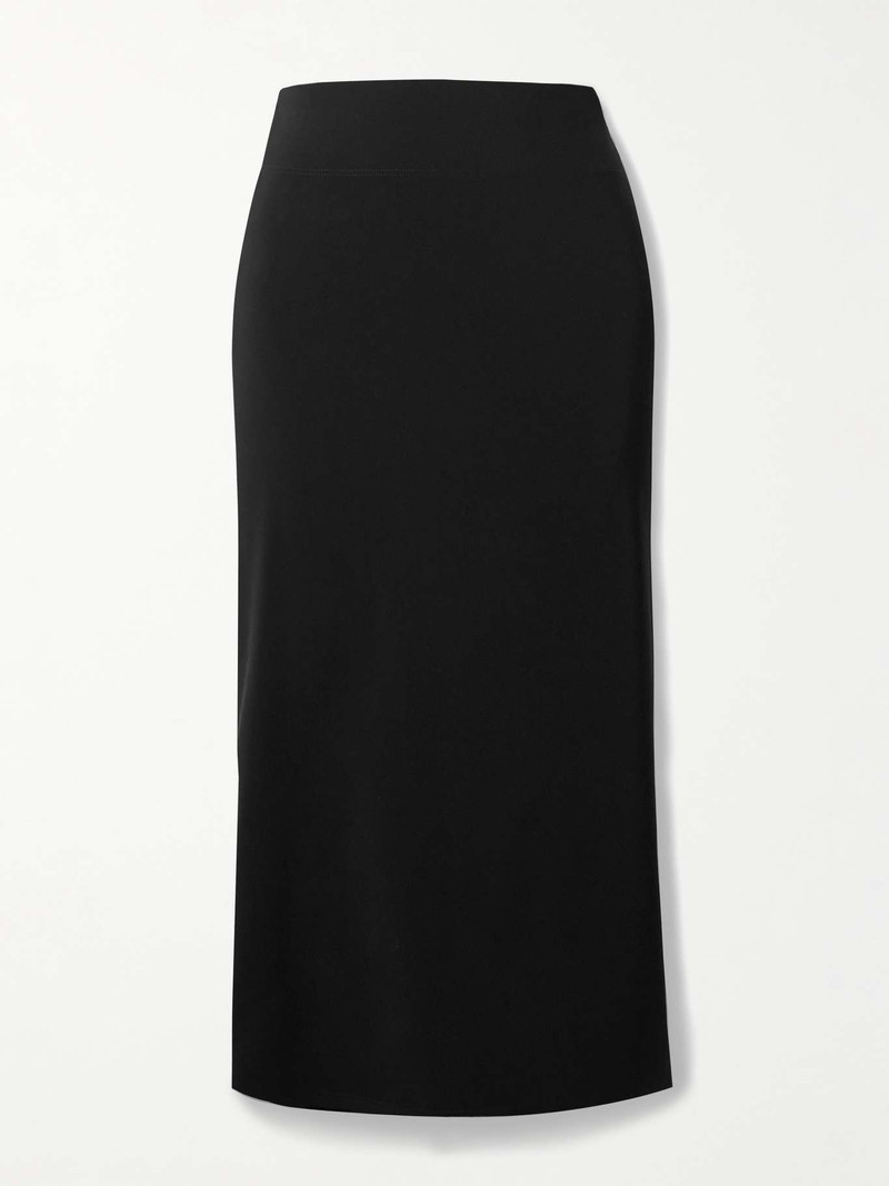 Sablier draped crepe-jersey midi 스커트 한국어 - 1