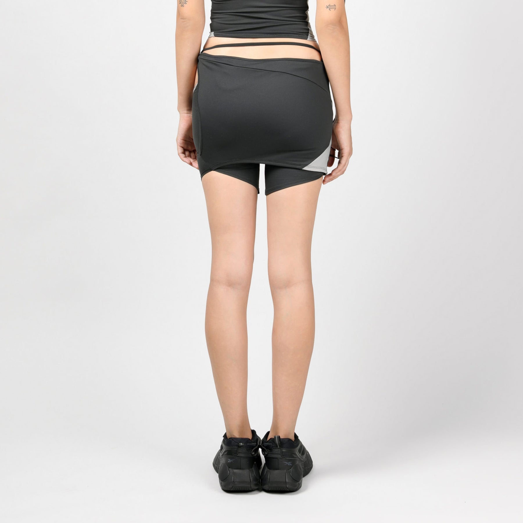 WRAP SHORTS / DARK GRY - 5