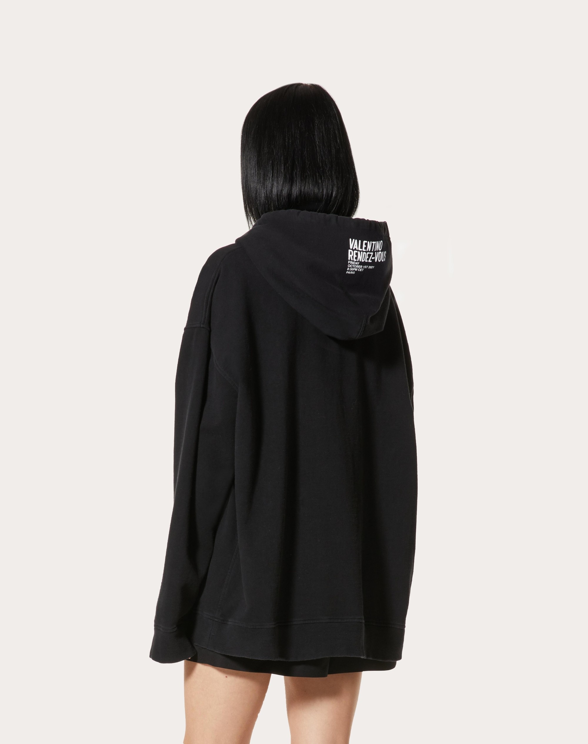 JERSEY SWEATSHIRT WITH VALENTINO ARCHIVE 1968 PRINT - 4
