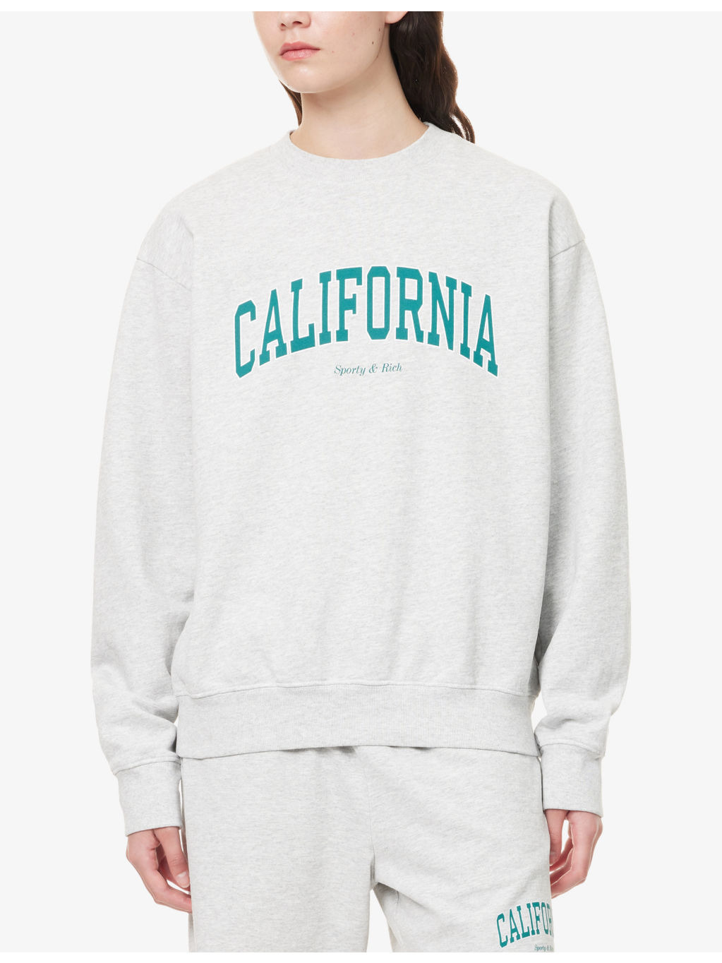 Sports California Cotton-Jersey Sweatshirt - 3