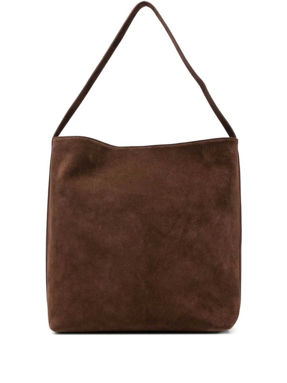 suede tote bag - 1