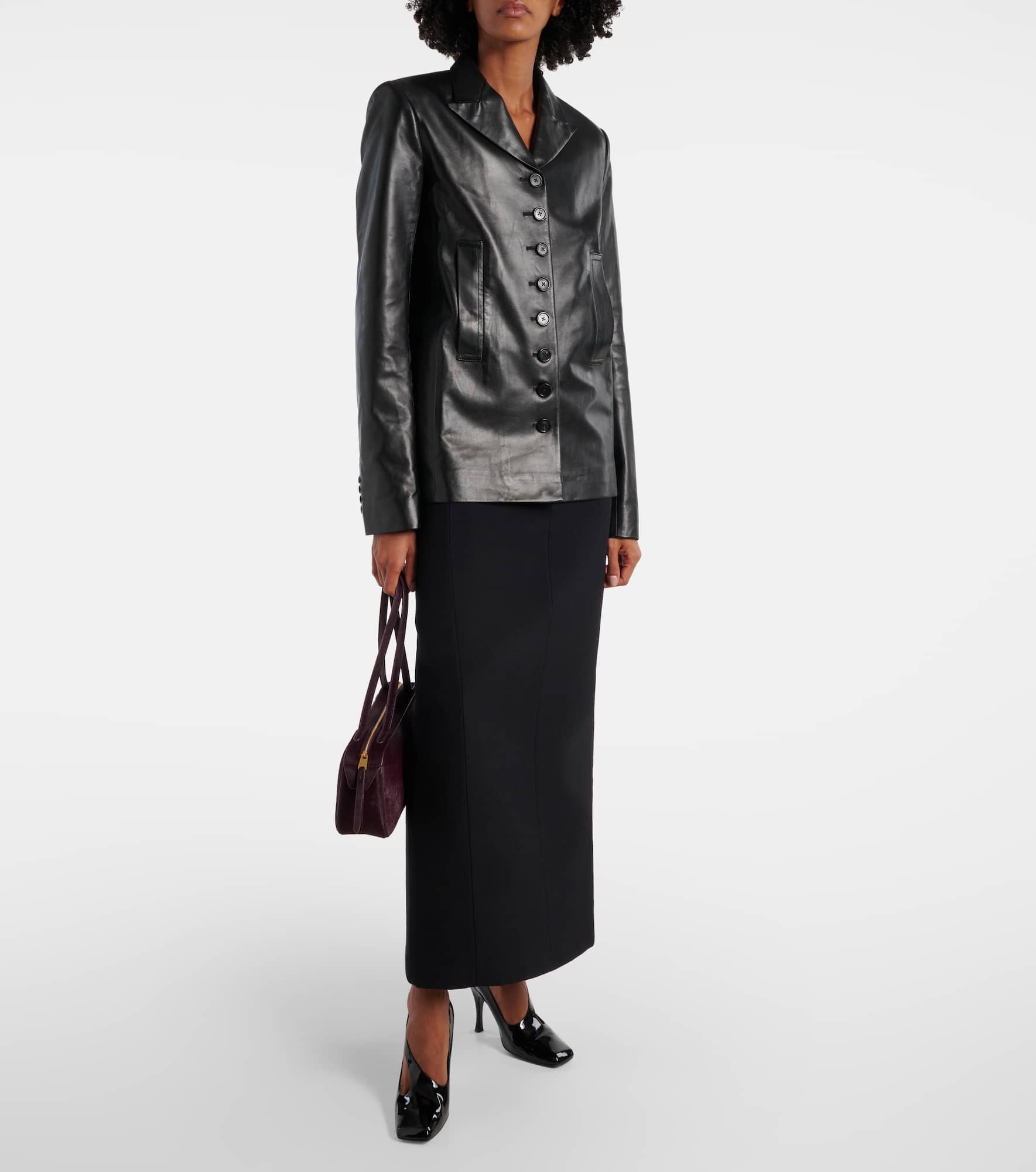 Saraphina leather blazer - 2