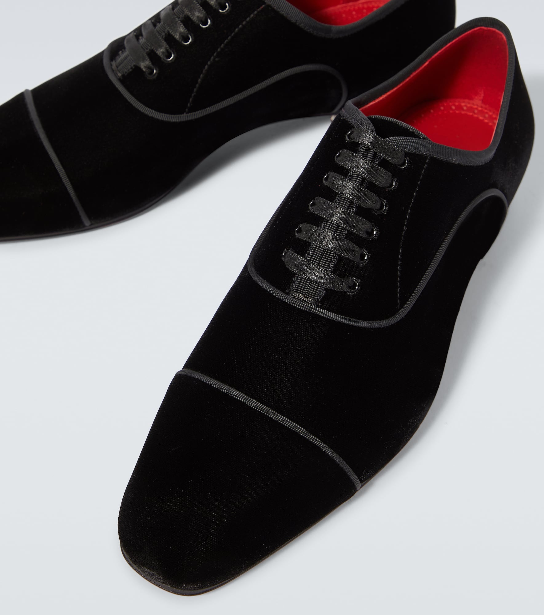 Greggyrocks velvet Oxford shoes - 3