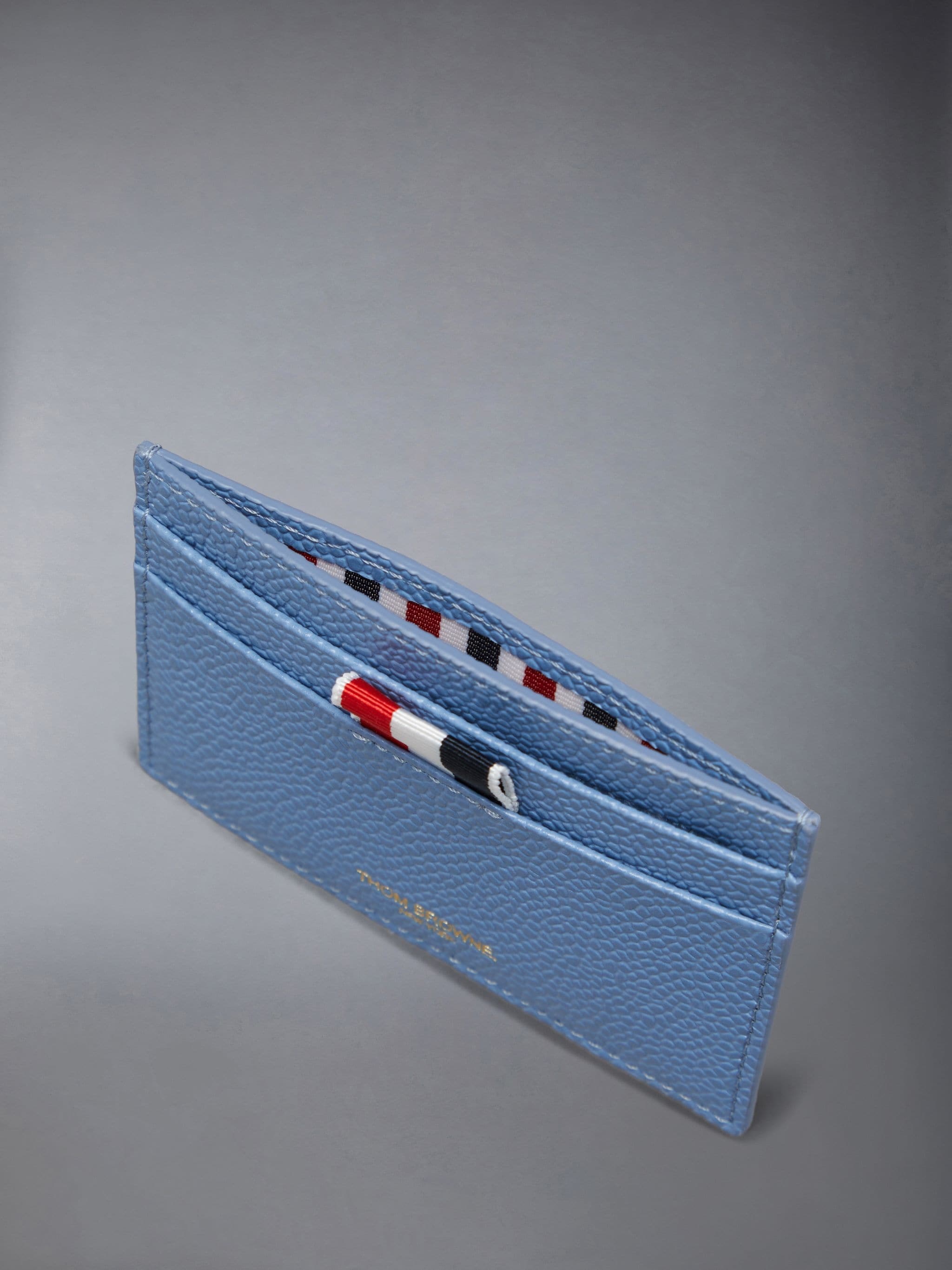 Pebble Grain Rose 4-Bar Single Card Holder - 3