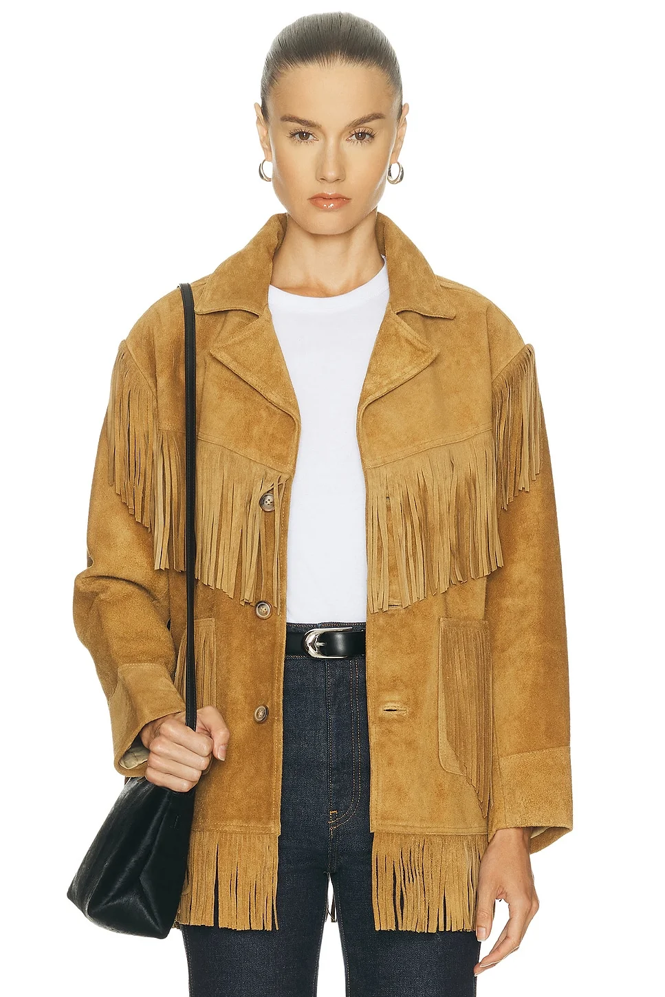 Fringe Suede Jacket - 1